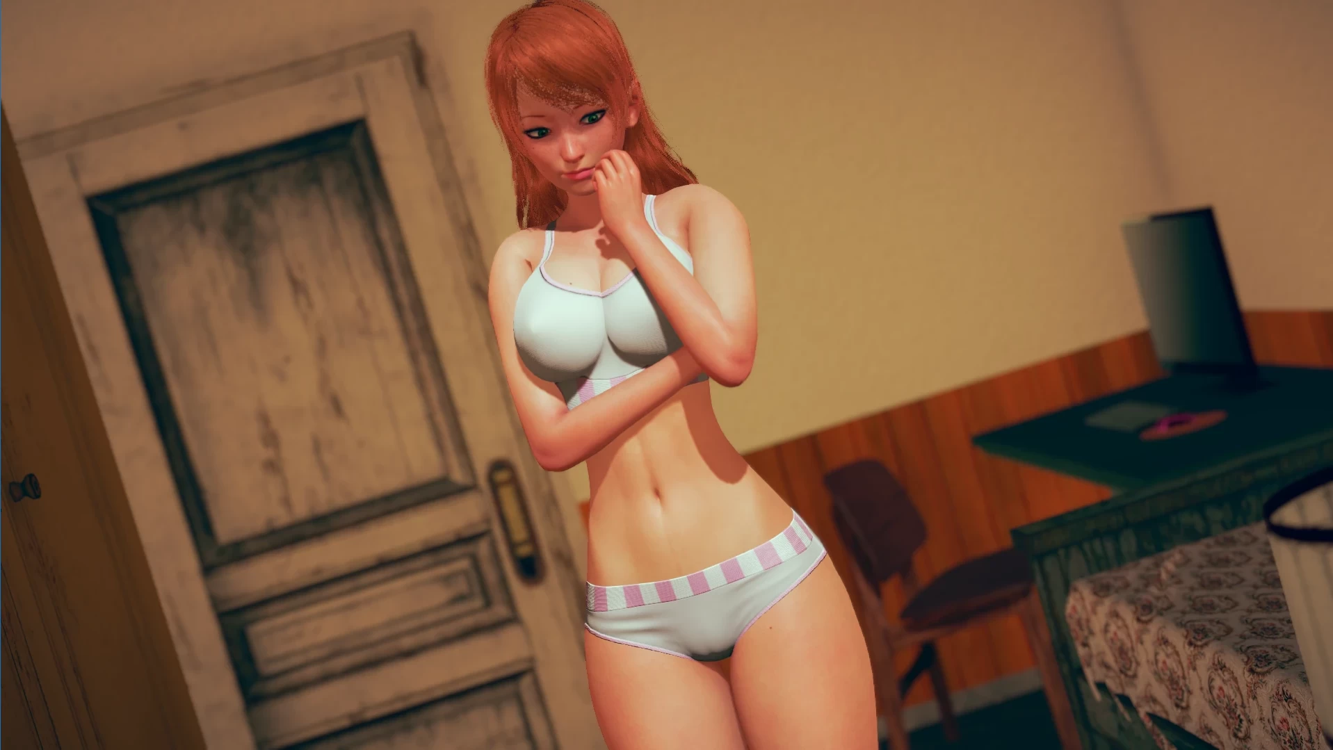 作为一名无辜女服务员的生活0.4.2外挂汉化版【PC+安卓生肉+模拟经营SLG/类腐败之城】/Life as an Innocent Waitress【3.6G】