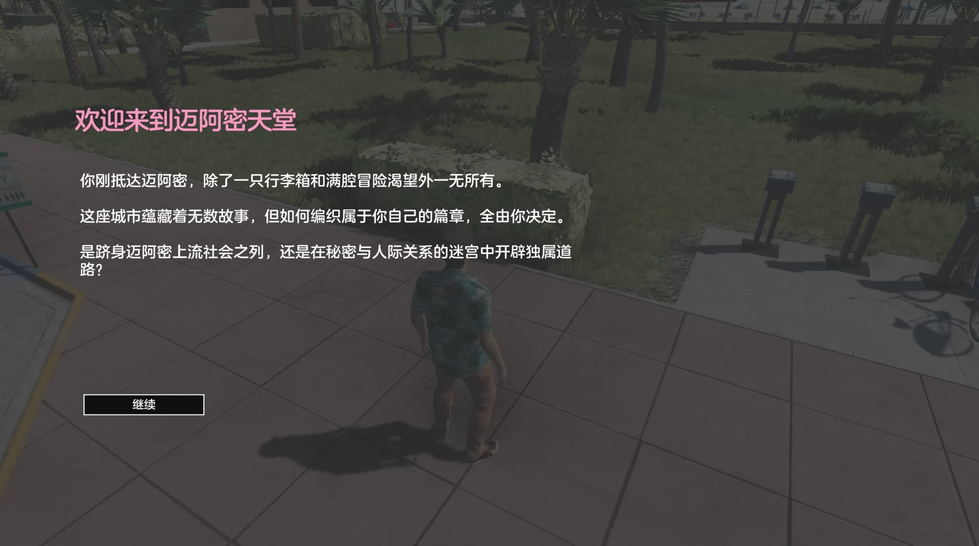 迈阿密天堂1.08外挂完美汉化版【PC+安卓模拟器+3D开放世界SLG/互动冒险】/Miami Paradise【6.14G】