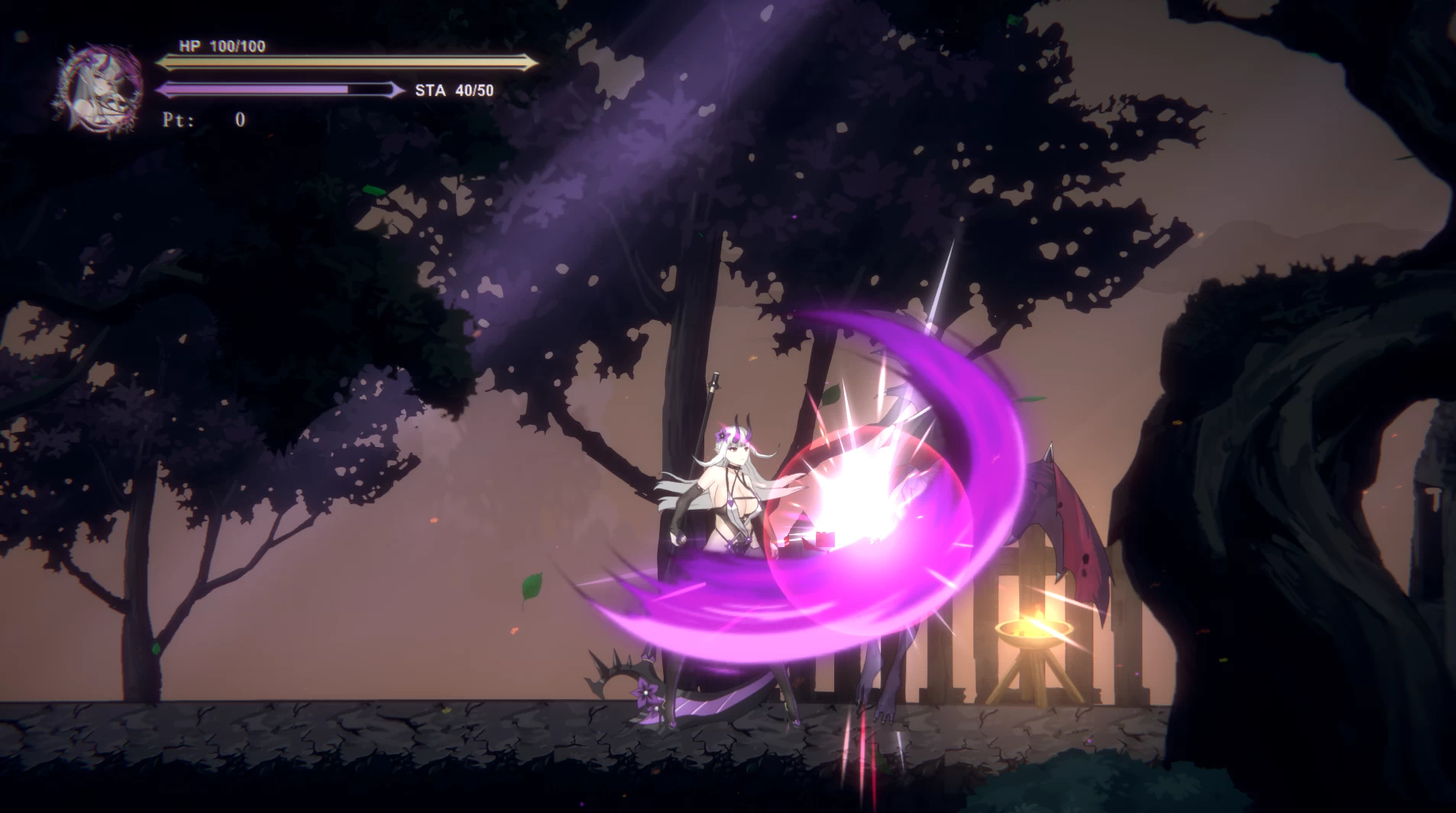 终焉的魔女0.2.0官中步兵版【PC+安卓模拟器+动作ACT/异种J/战败H】/終焉の魔女【873M】