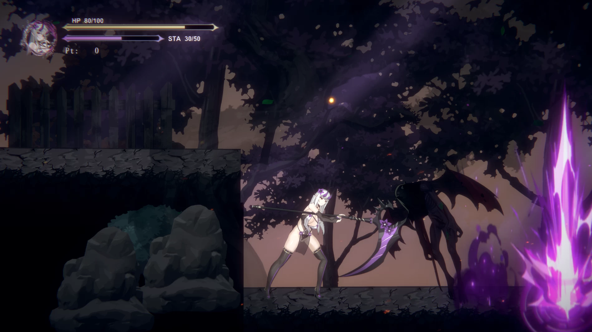 终焉的魔女0.2.0官中步兵版【PC+安卓模拟器+动作ACT/异种J/战败H】/終焉の魔女【873M】