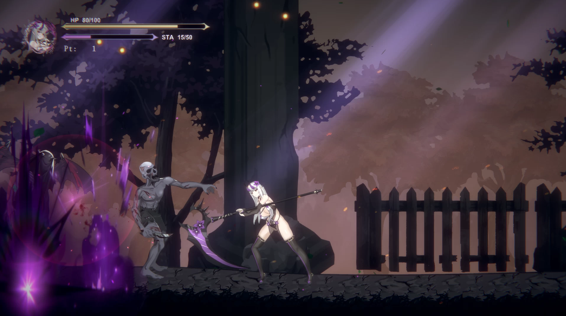 终焉的魔女0.2.0官中步兵版【PC+安卓模拟器+动作ACT/异种J/战败H】/終焉の魔女【873M】