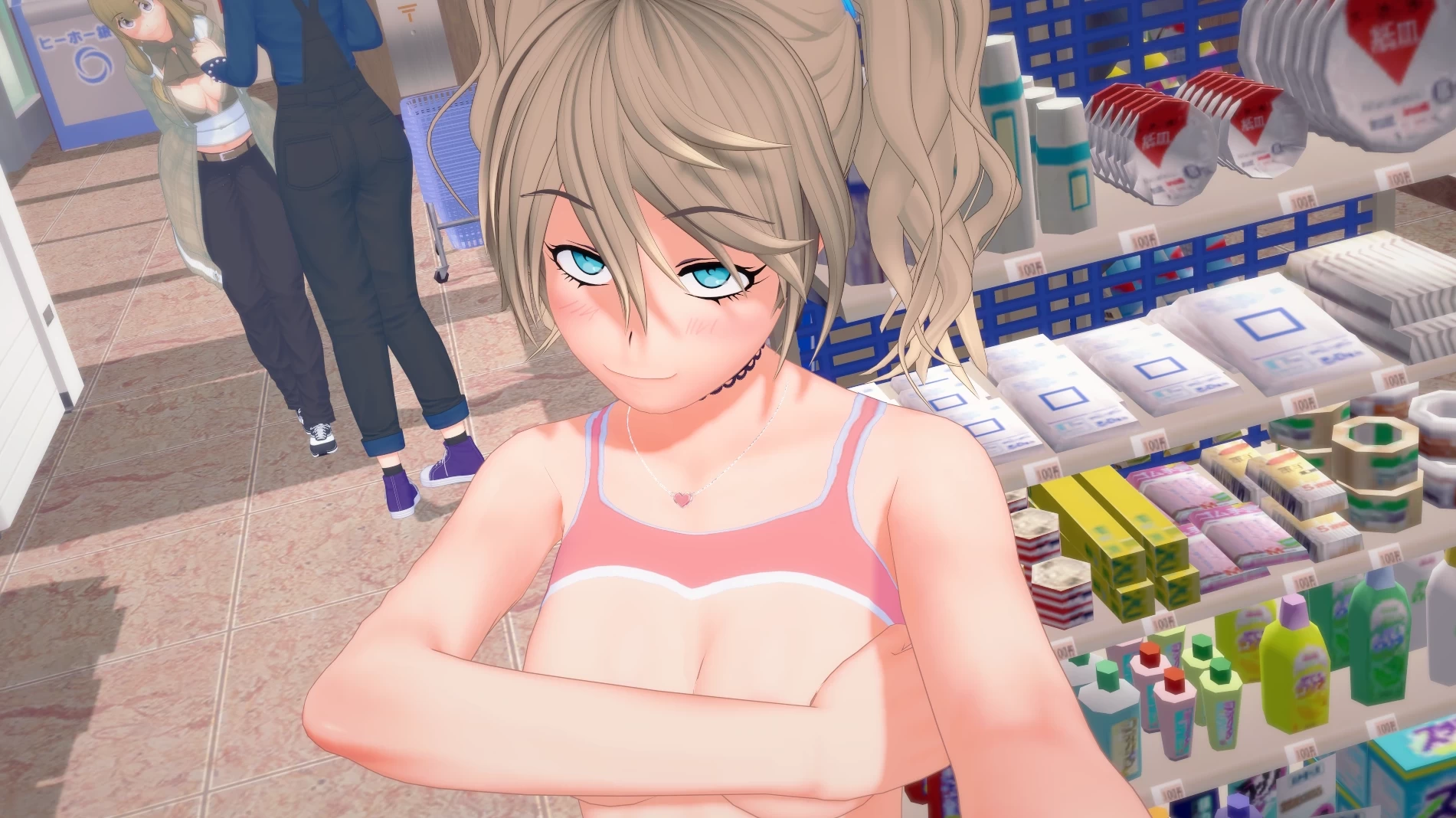 绯红高中0.45外挂汉化版【PC+安卓+亚洲风SLG/后宫/沙盒】/Crimson High【7.42G】