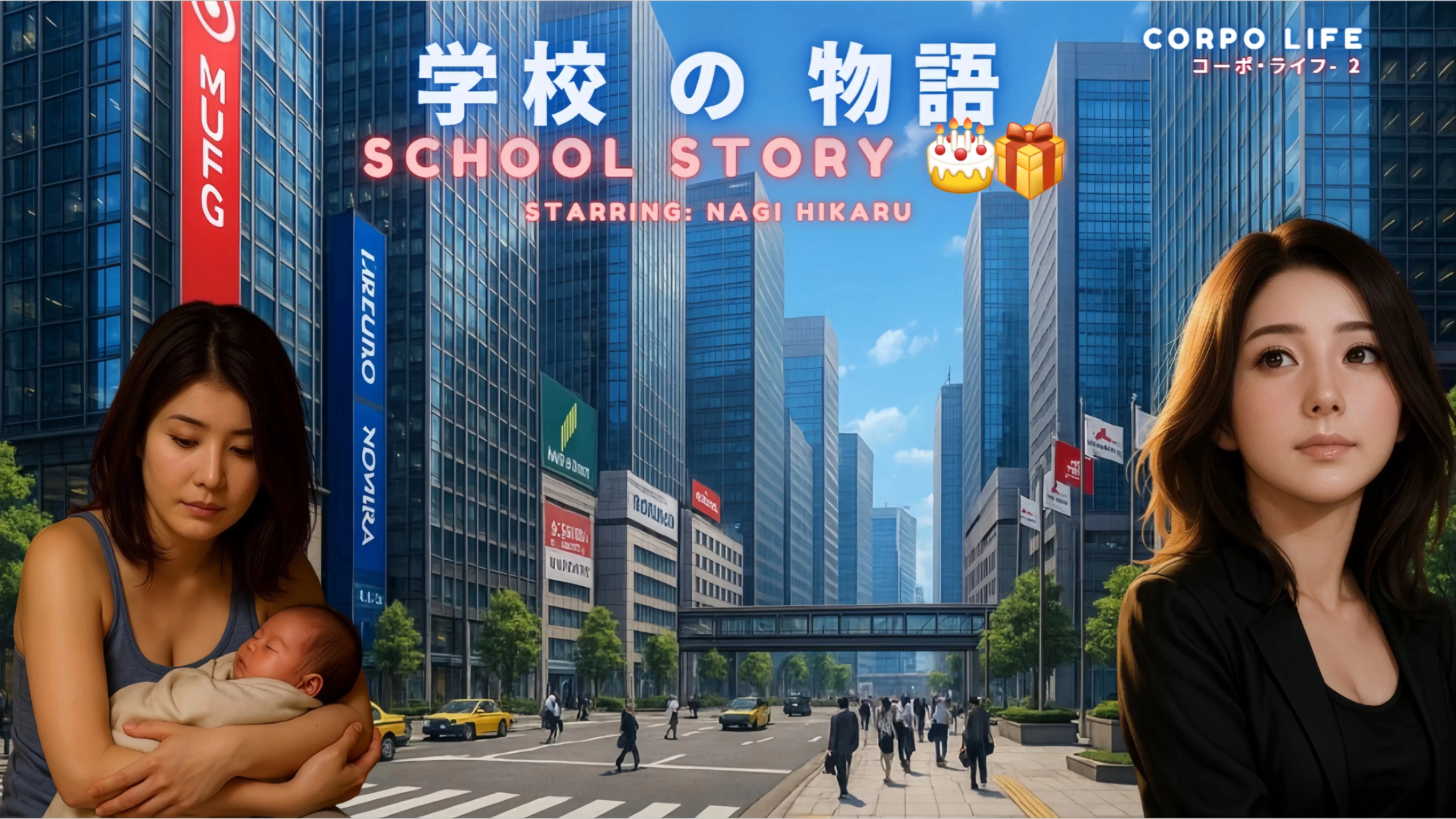 学校の物语0.32浏览器转中文【PC+安卓模拟器+亚洲风HTML/精品真人沙盒+存档】/Gakko No Monogatari - School Story【29G】