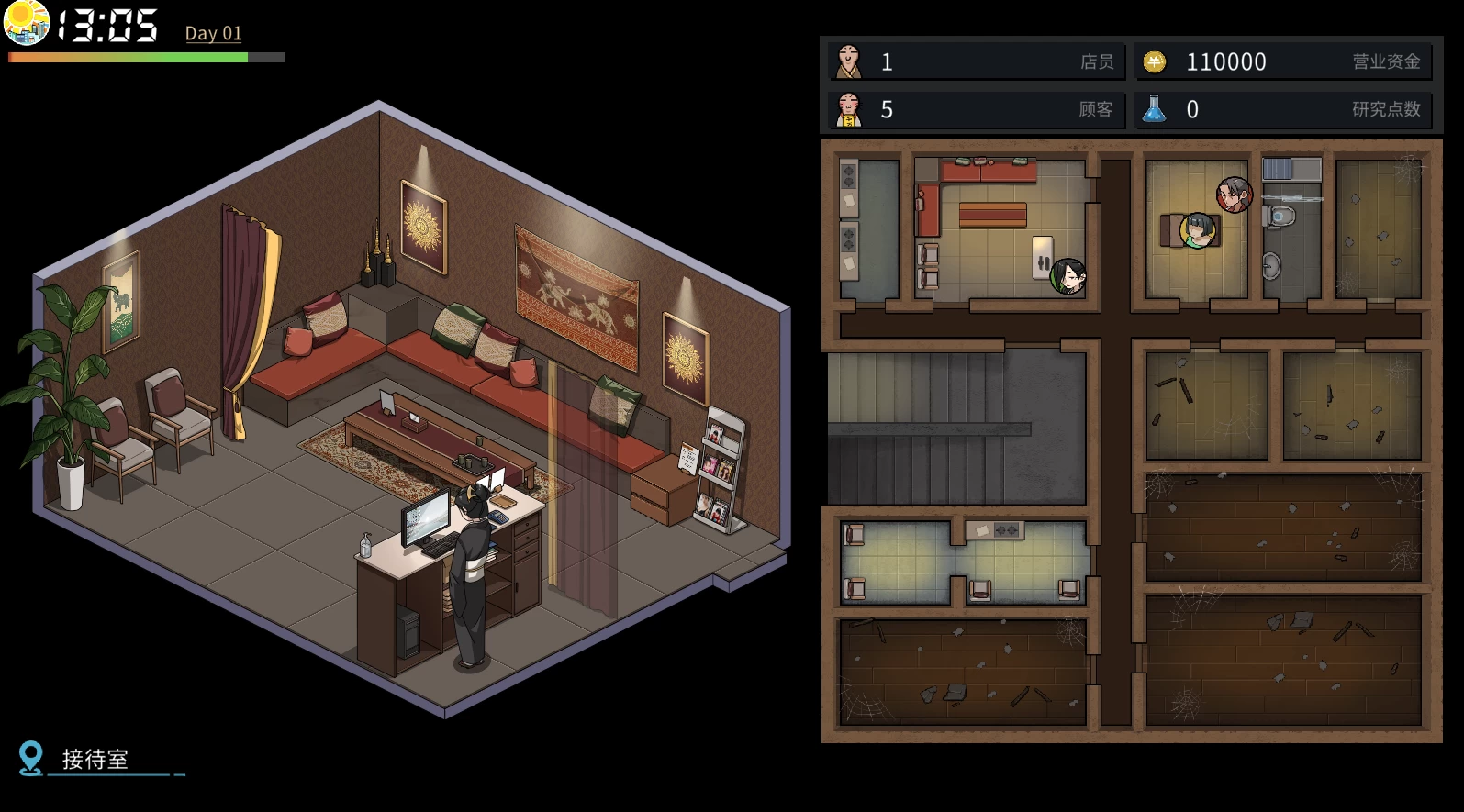 极道无赖2:横滨按摩店篇1.9.7官方中文版+DLC【PC+安卓+模拟经营SLG/按摩/触摸/NTS】/Massage Parlor【1.17G】