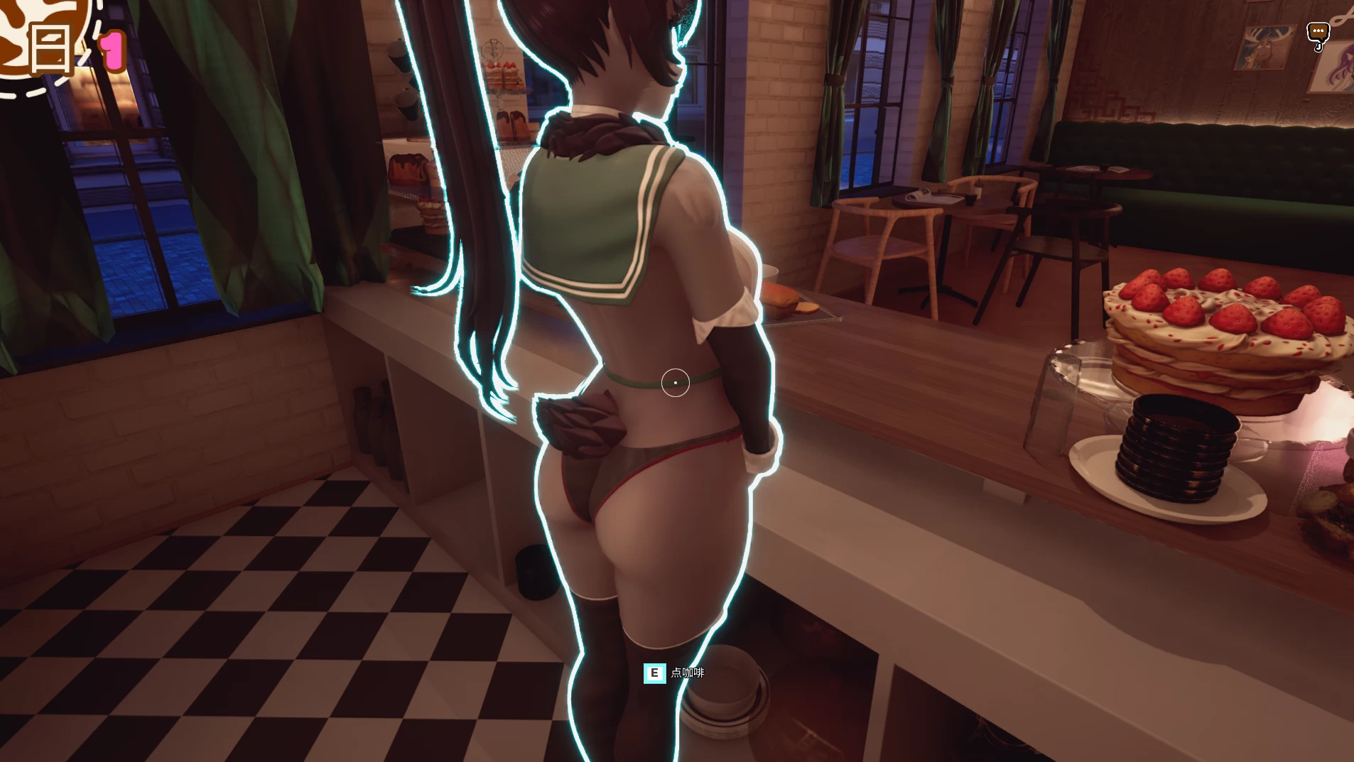 我能要一杯加了母乳的冰咖啡吗1.0.0.1官中步兵版【PC+安卓模拟器+3D互动SLG/调教/动态】/Can I get an Iced Coffee with Breastmilk【8G】