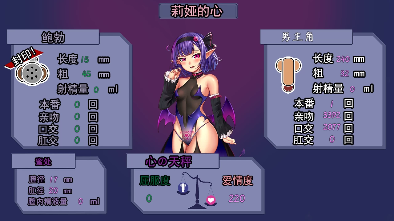 榨精恶魔酱的五日寸止游戏，最后一天输掉的话会迎来悲惨结局1.19官中步兵版【PC+安卓Joi+日系精品RPG/NTR+全CG解锁】/Devil's 5 Days Mischief Game【3.9G】【会员点菜】