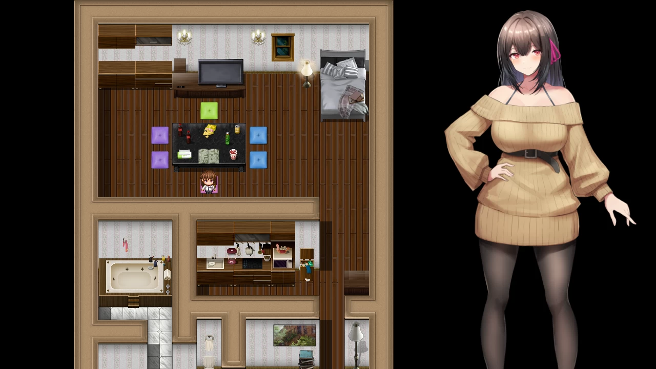 女大学生深夜露出DX_Steam官中步兵版【PC+安卓Joi+日系精品RPG】/Midnight Exhibitionist DX Edition【1.7G】