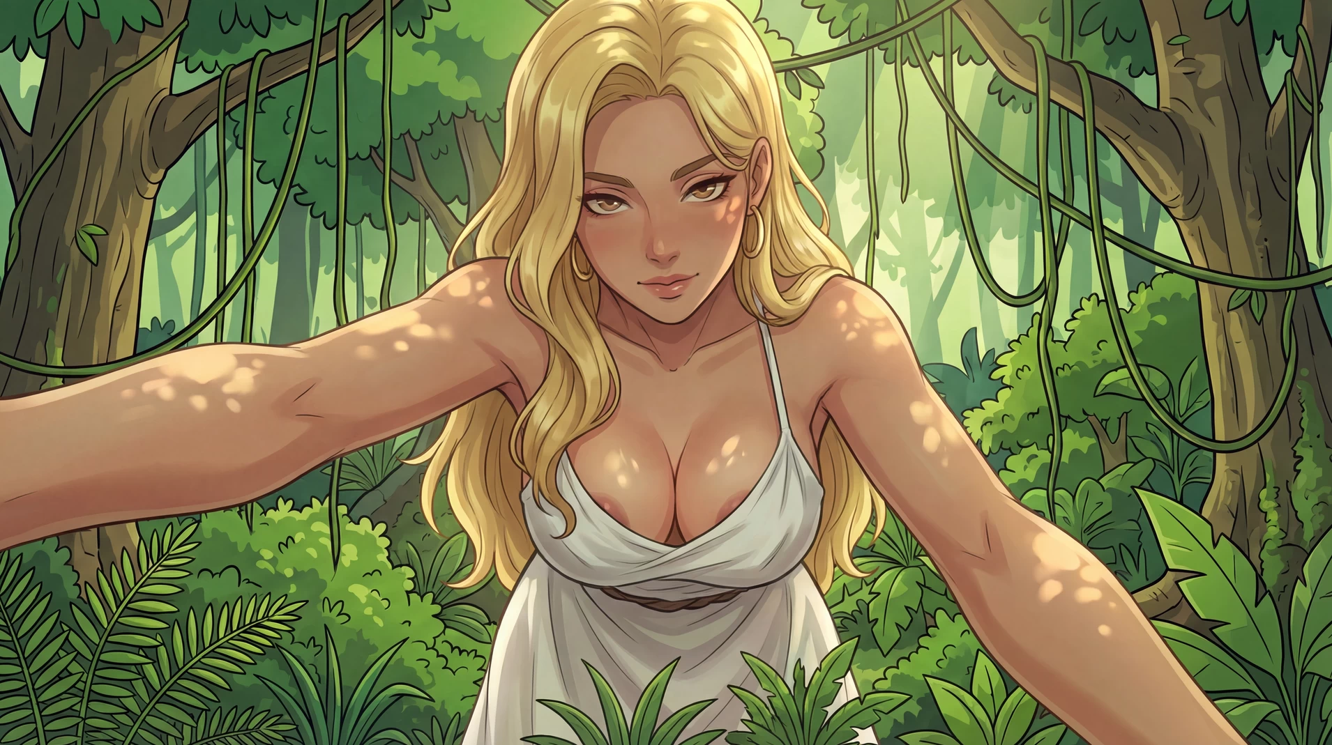 迷情岛1.0官中步兵版【PC+安卓模拟器+精品卡通SLG/后宫】/银荡岛/Lewd Island【3.04G】