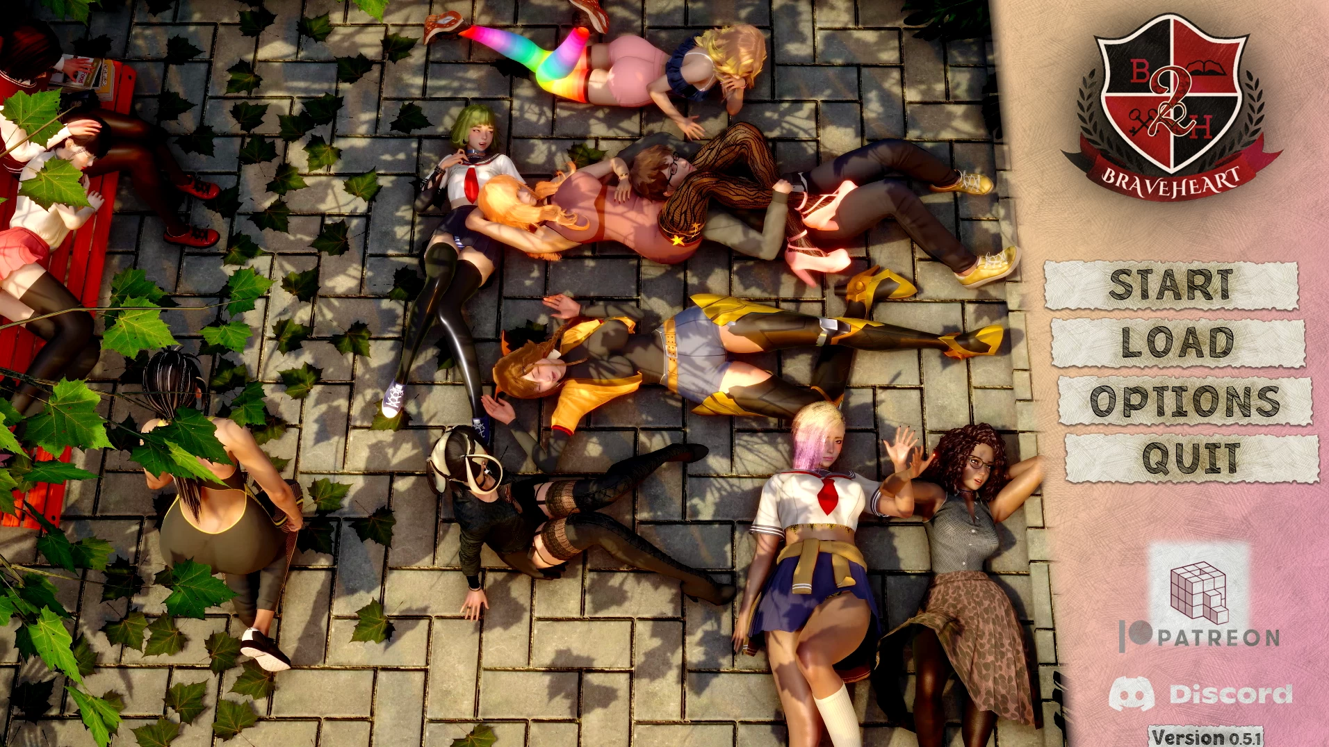 勇敢者学院S2_0.5.1外挂精翻汉化版【PC+安卓生肉+亚洲风SLG/精品沙盒】 /Braveheart Academy S2【5.6G】