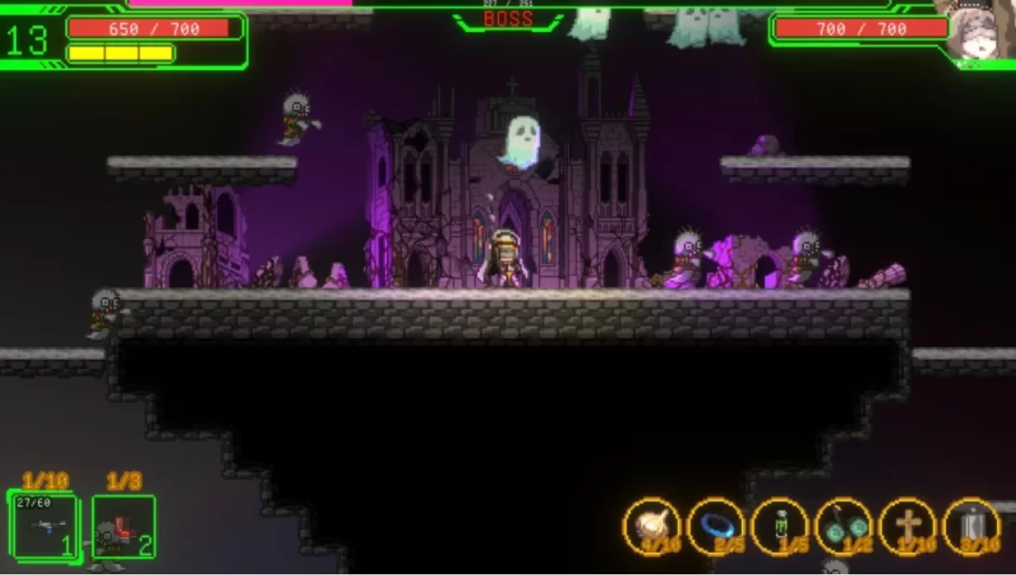 妖怪净化人1.05官中步兵版【PC+安卓模拟器+横版动作ACT/像素精品】/I Will Purify You【700M】