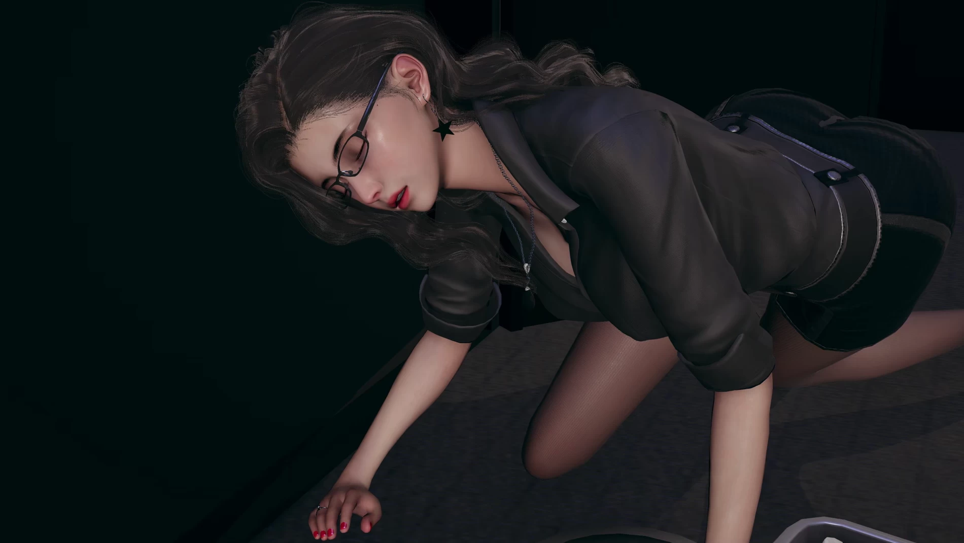 爱立牌坊的婊子教师1.0官中步兵版【PC+安卓+国产SLG/亚洲风/师生X】/【1.7G】