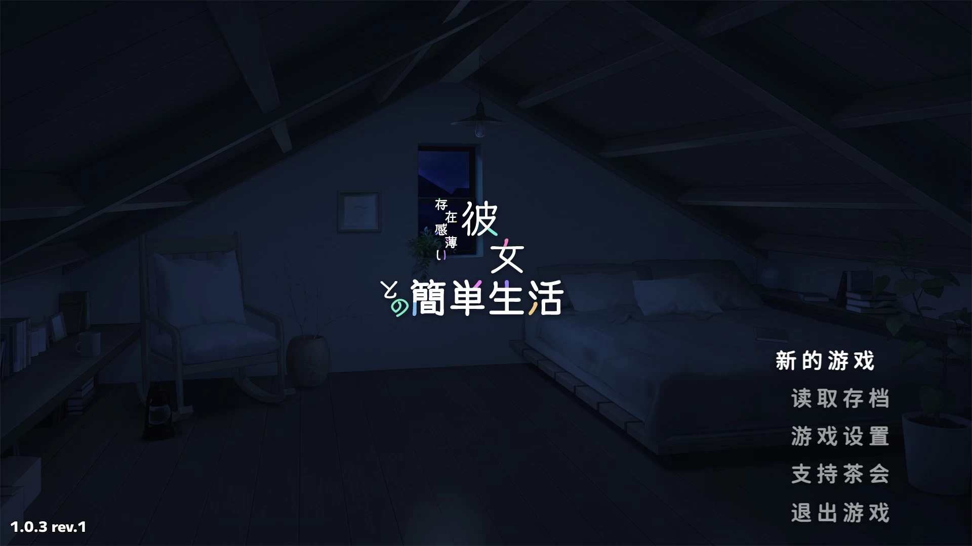 和存在感薄弱妹妹一起的简单生活1.0.3官中步兵版【PC+安卓+互动RPG/SLG+存档】/【4.68G】