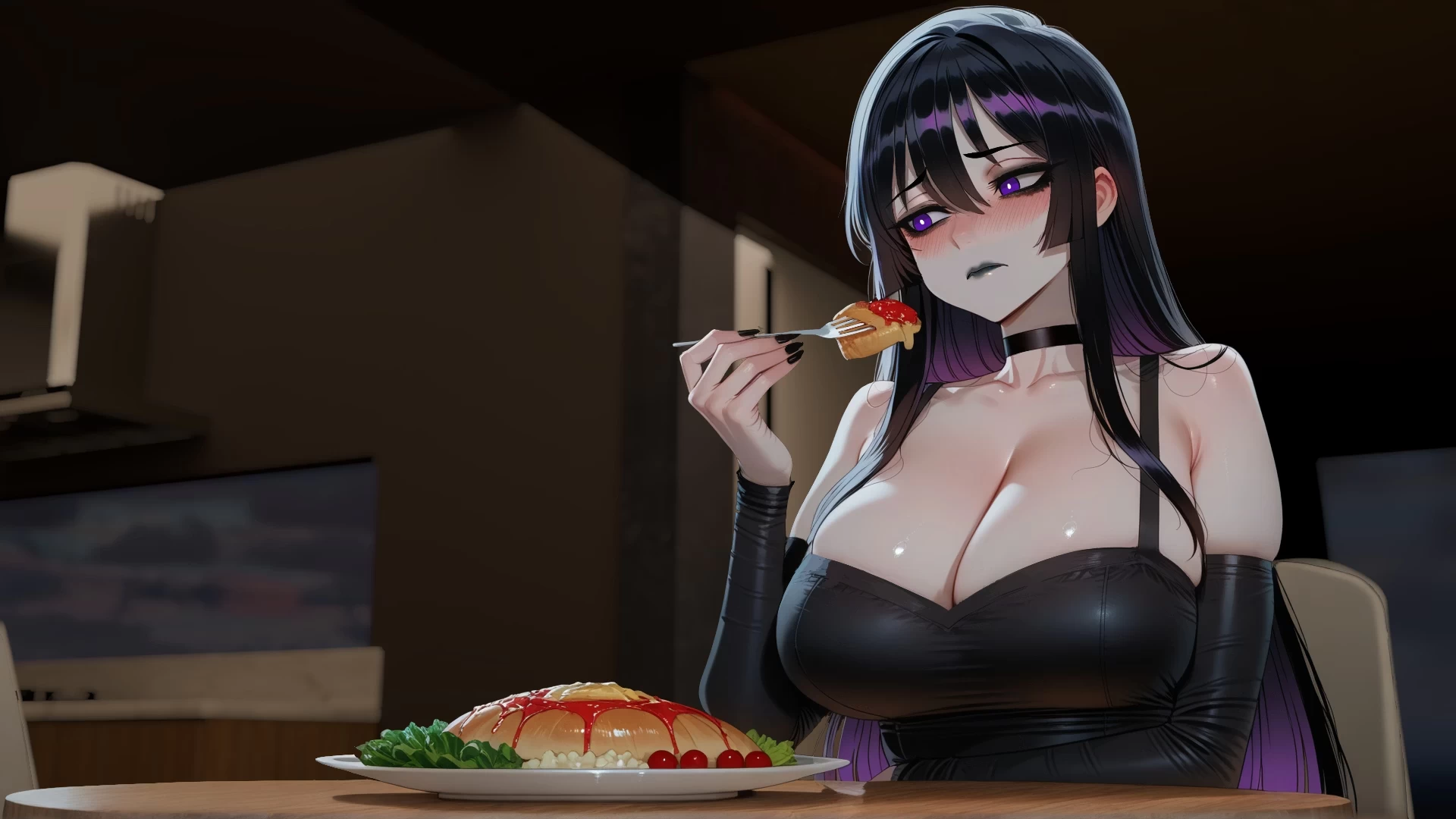 哥特人妻0.999官中步兵版【PC+安卓模拟器+日系精品SLG/沙盒/人妻】/Goth Mommy Hikari【1G】