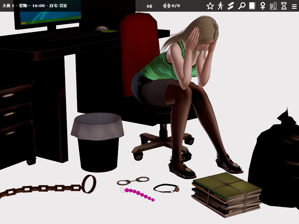 神器眼镜1.04官中步兵版【PC+安卓+互动调教SLG/后宫】/Glassix【8.76G】