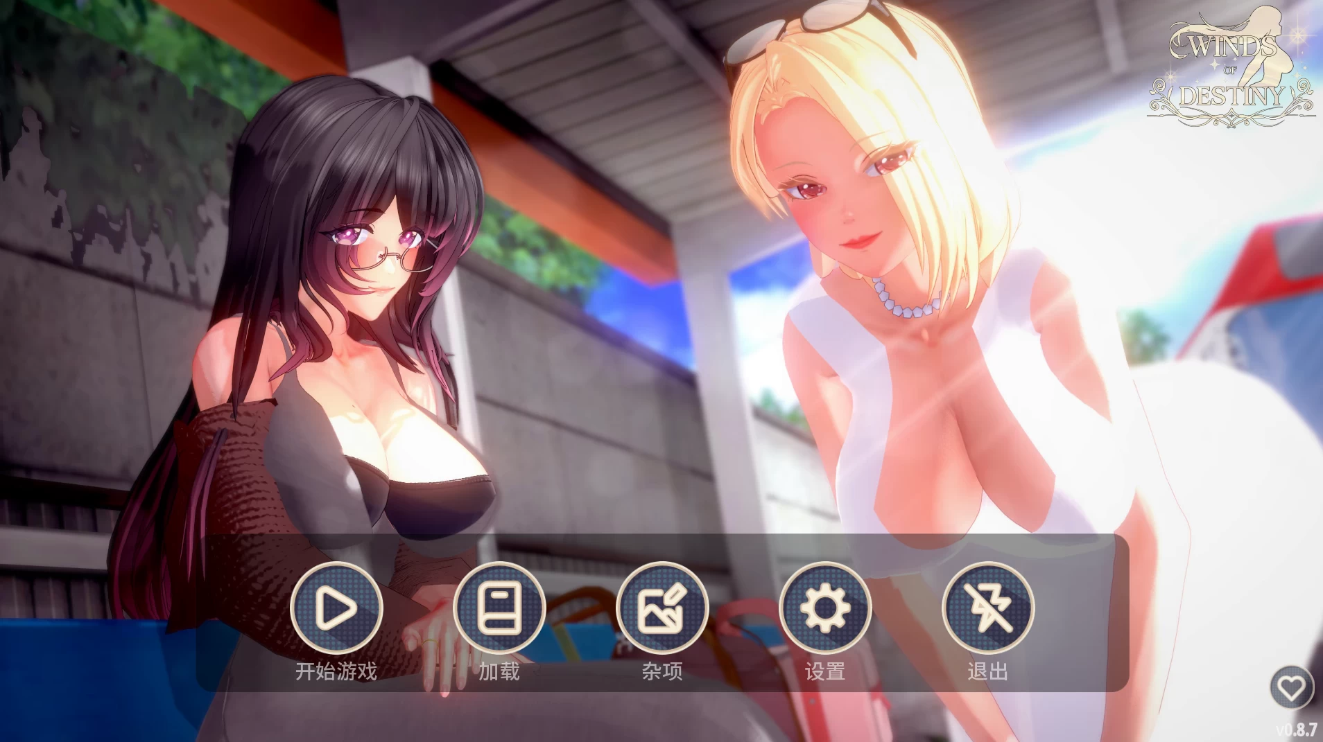 命运之风：回溯0.8.7外挂精翻汉化版【PC+安卓生肉+亚洲风SLG/精品沙盒】/Winds of Destiny: Rewind【4.75G】