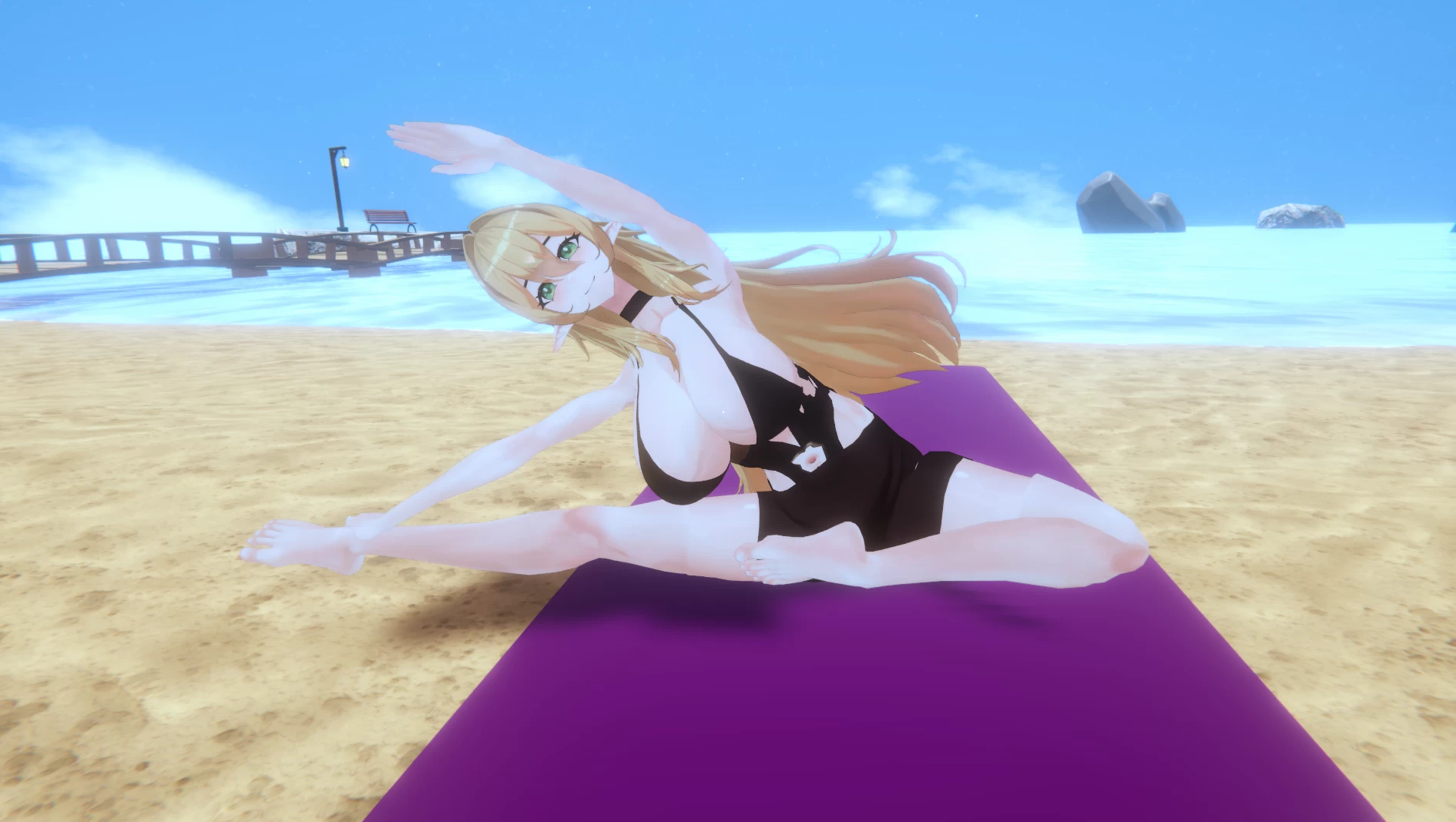 与魔女少女的同居生活0.17外挂精翻汉化版【PC+安卓模拟器+3D互动SLG/调教/开放世界】/Life with Demon Girls【2.41G】