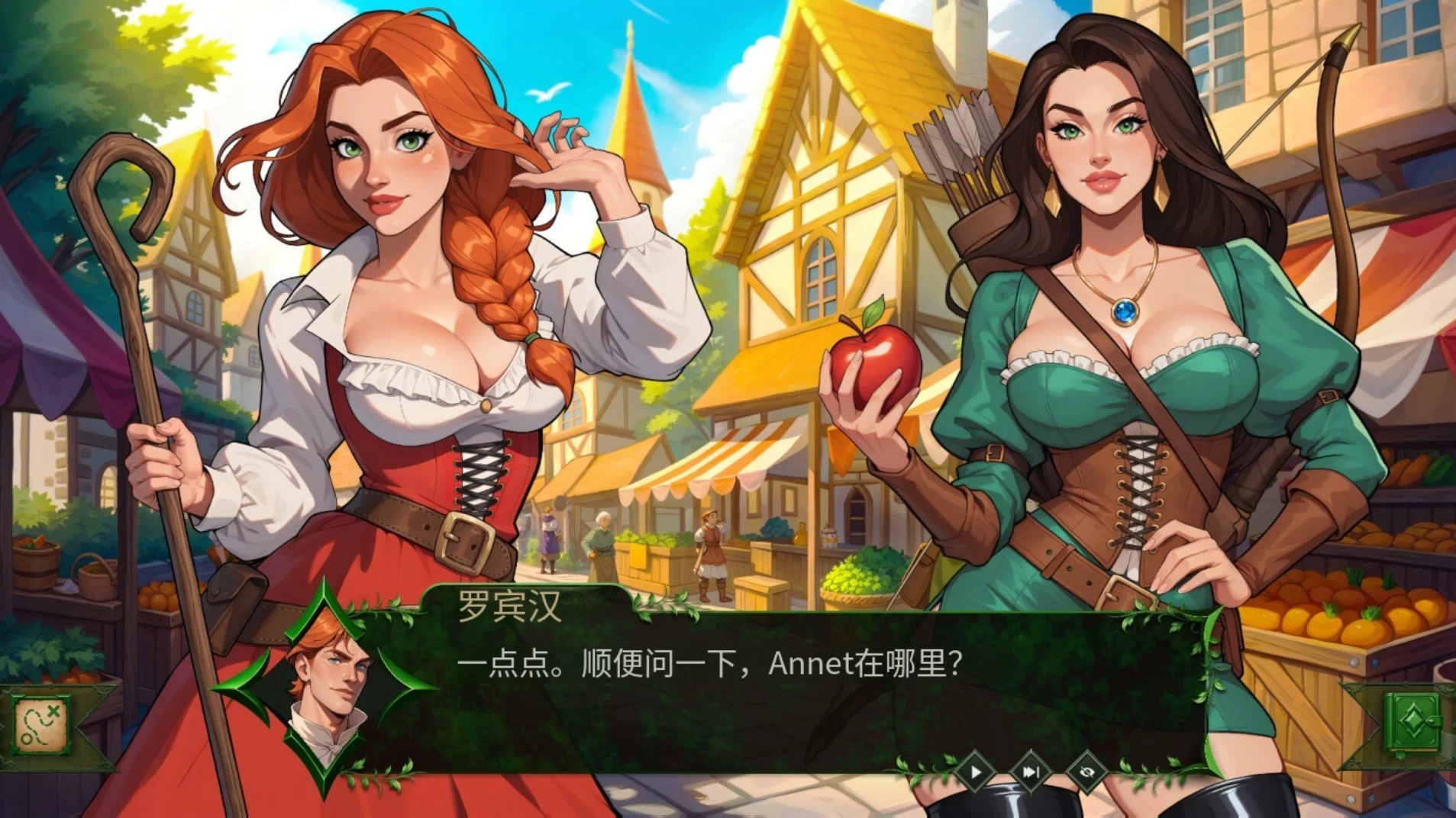 放荡罗宾汉1.0官中步兵版【PC+安卓模拟器+奇幻冒险SLG/全动态】/Throbbin Hood【1.90G】