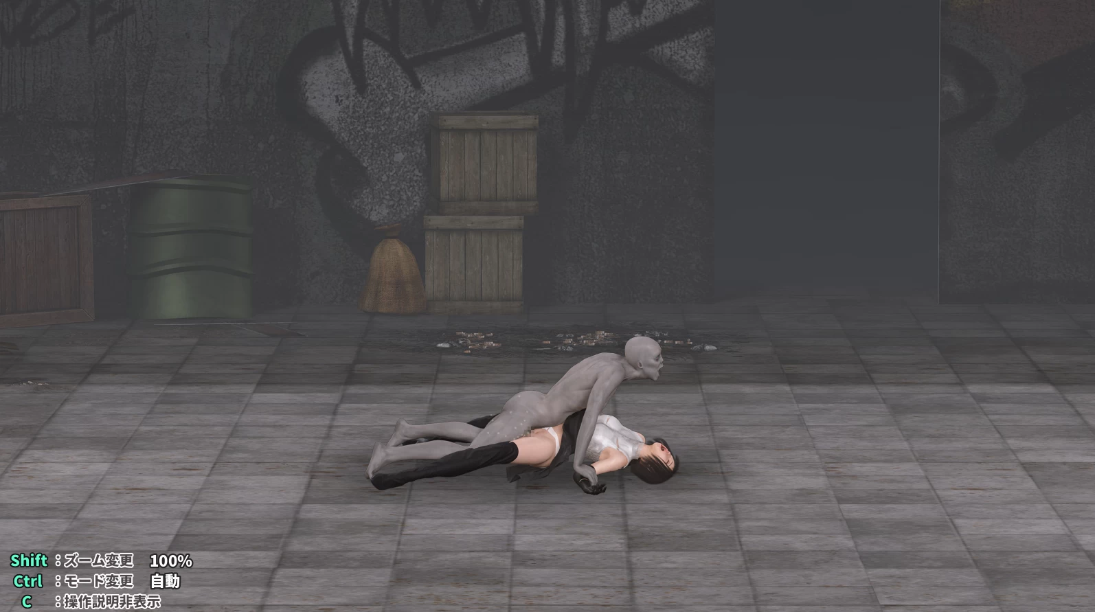 驱魔千金沙夜正式生肉版【PC+3D动作ACT/全动态/异种J/战败H+全CG回想】/祓魔令嬢沙夜【570M】