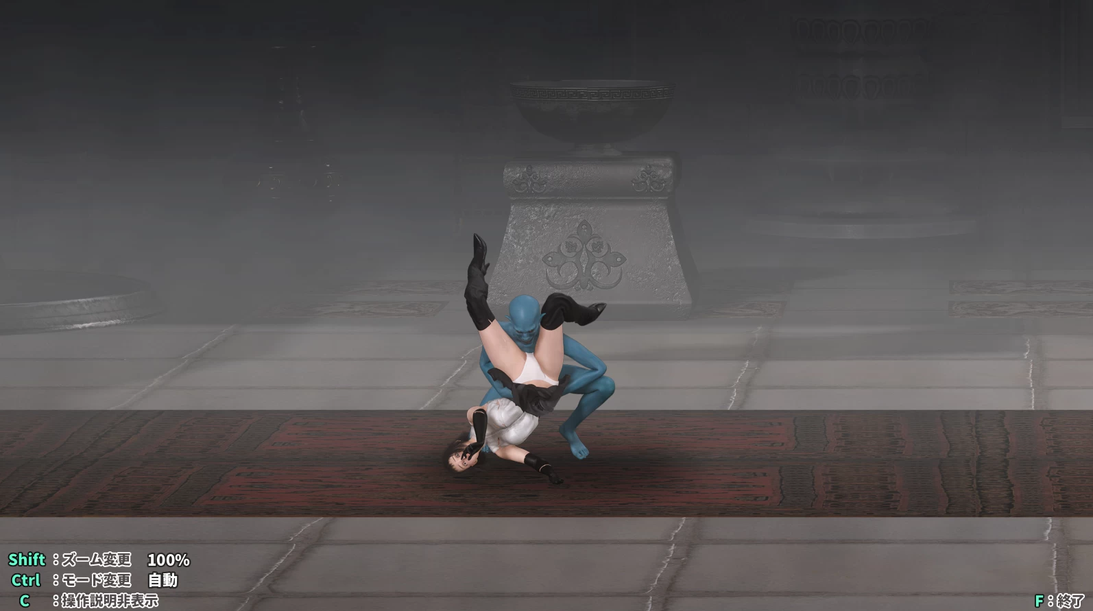 驱魔千金沙夜正式生肉版【PC+3D动作ACT/全动态/异种J/战败H+全CG回想】/祓魔令嬢沙夜【570M】