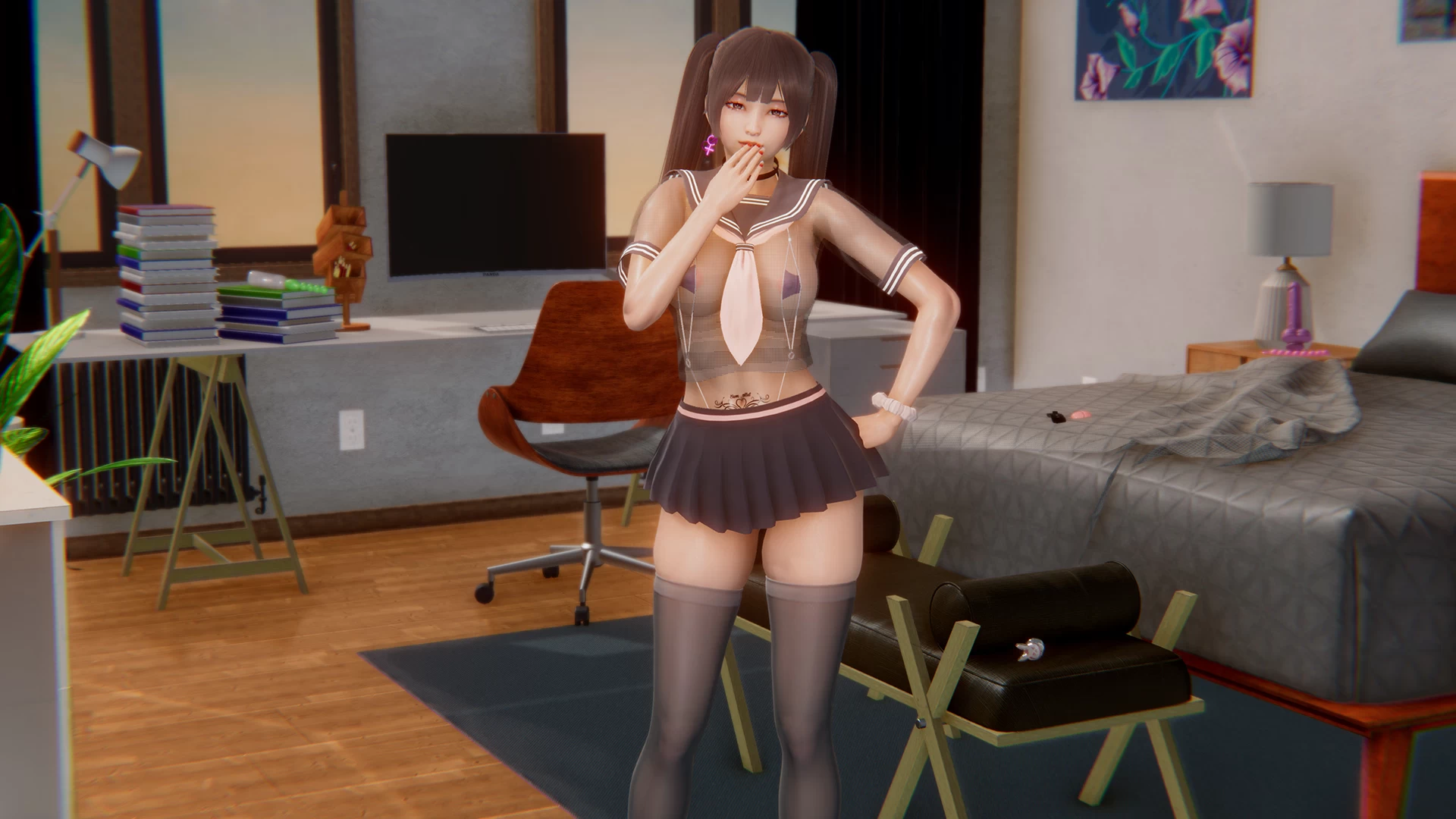 狂乱0.10.0官中步兵版【PC+安卓+亚洲SLG/扶她/精品沙盒】/Delirium【5.63G】