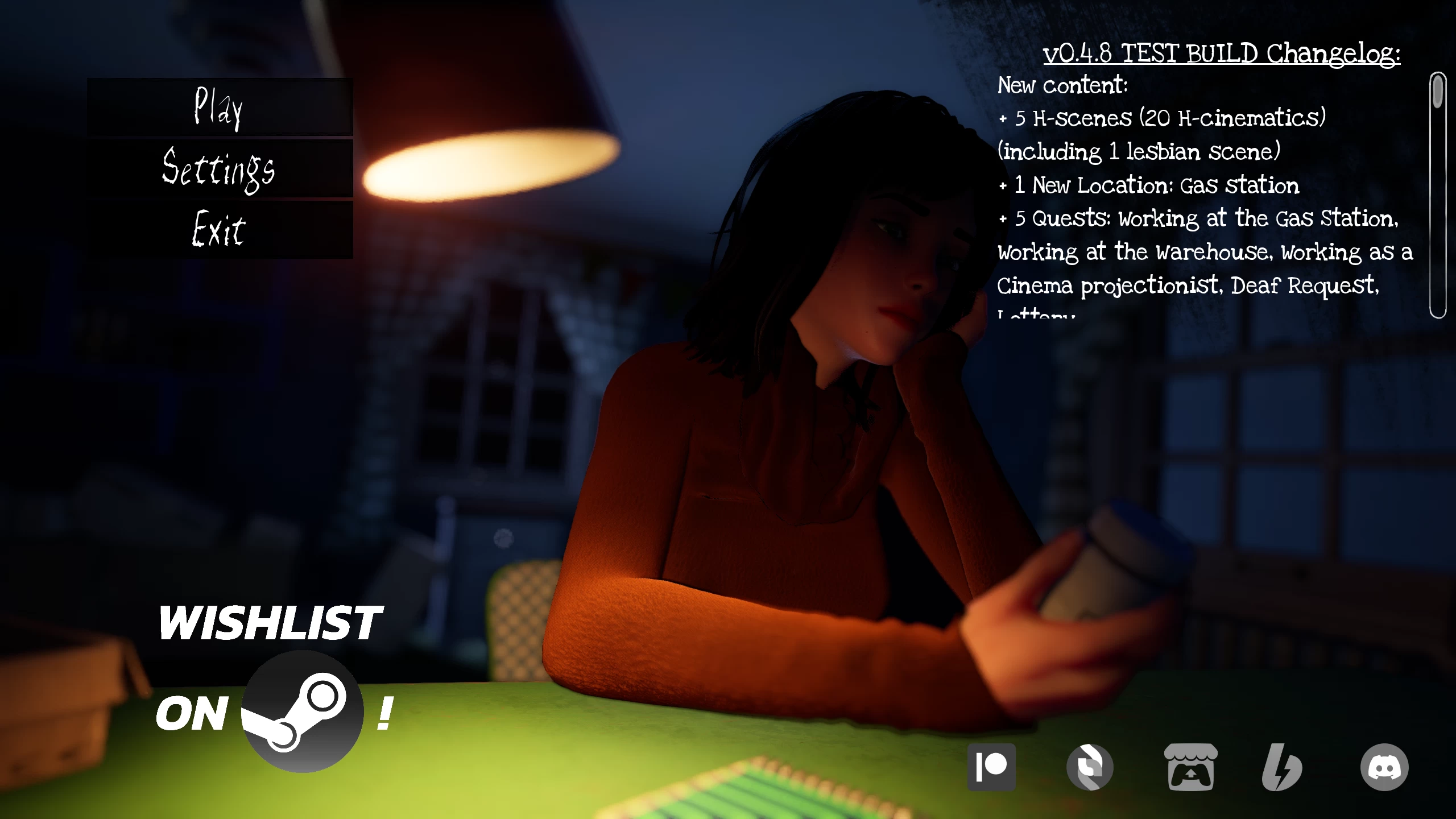 妄想症0.4.8英文生肉版【PC+3D大型互动/动作冒险/步兵】/Deluded【9.63G】