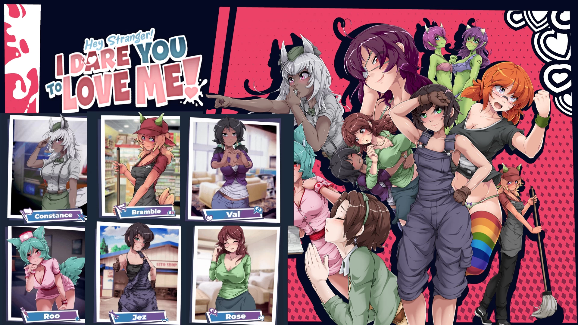 嘿，陌生人！我敢让你爱上我！0.7.1外挂精翻汉化版【PC+安卓模拟器+日系SLG/精品沙盒】/Hey Stranger! I Dare You to Love Me!【2.6G】