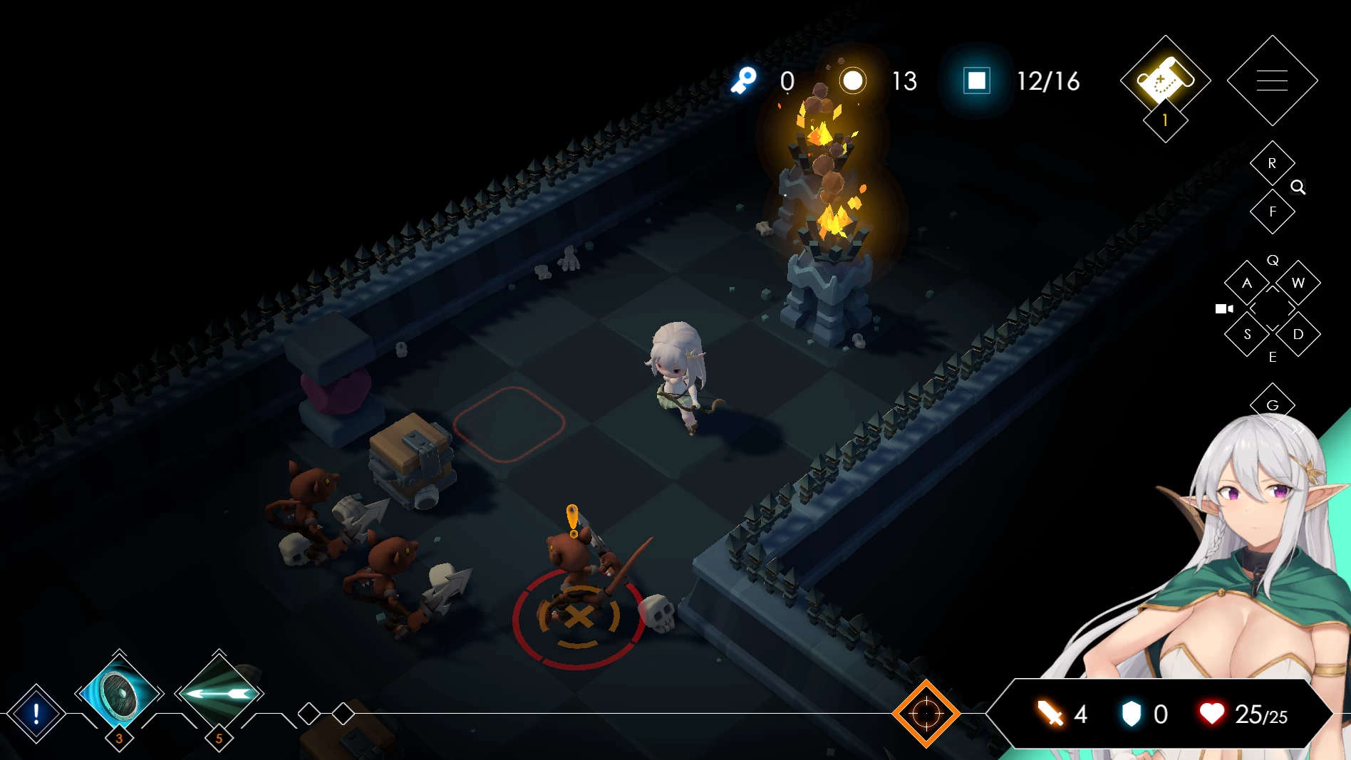 地牢脱出2银月苍狼苏拉尔2.2官中步兵版【PC+安卓模拟器+日系战棋RPG/战败H/异种J】/Escape Dungeon 2【1.61G】