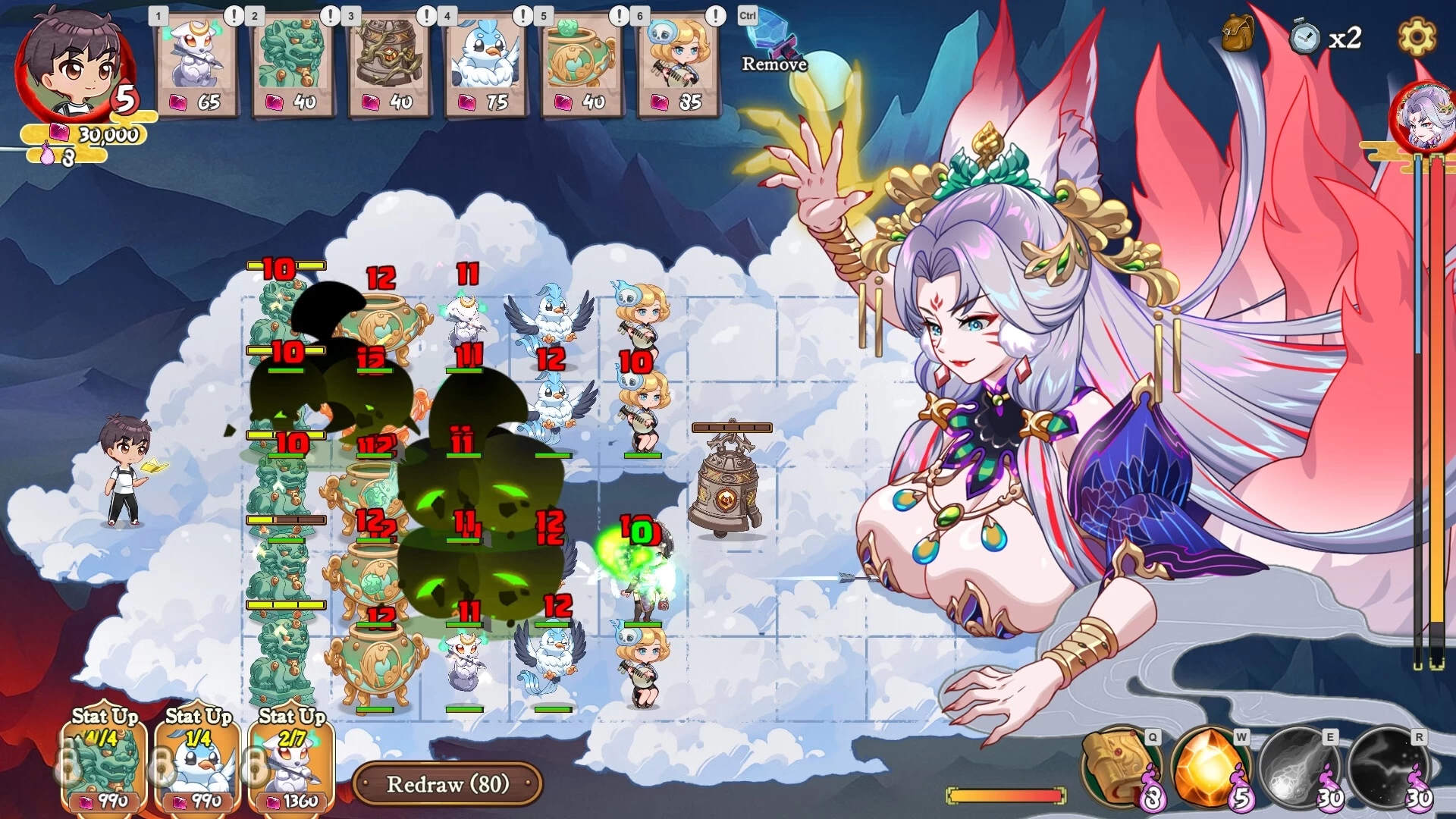 妖谈2：九尾异闻1.0.060官方中文版【PC+安卓模拟器+植物大战僵尸3D版+塔防SLG】/Yokai Art 2- Tales of the Nine-Tails【3.94G】