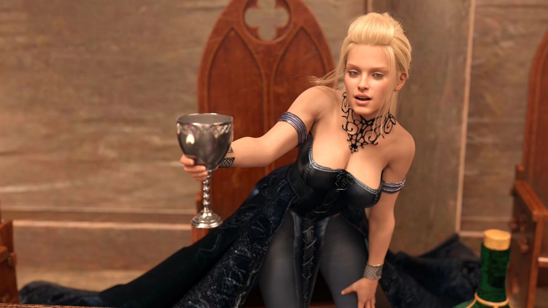 暴风雪0.12外挂精翻汉化版【PC+安卓生肉+欧美SLG/熟女后宫/神级建模+画廊】/SnowStorm【14.1G】