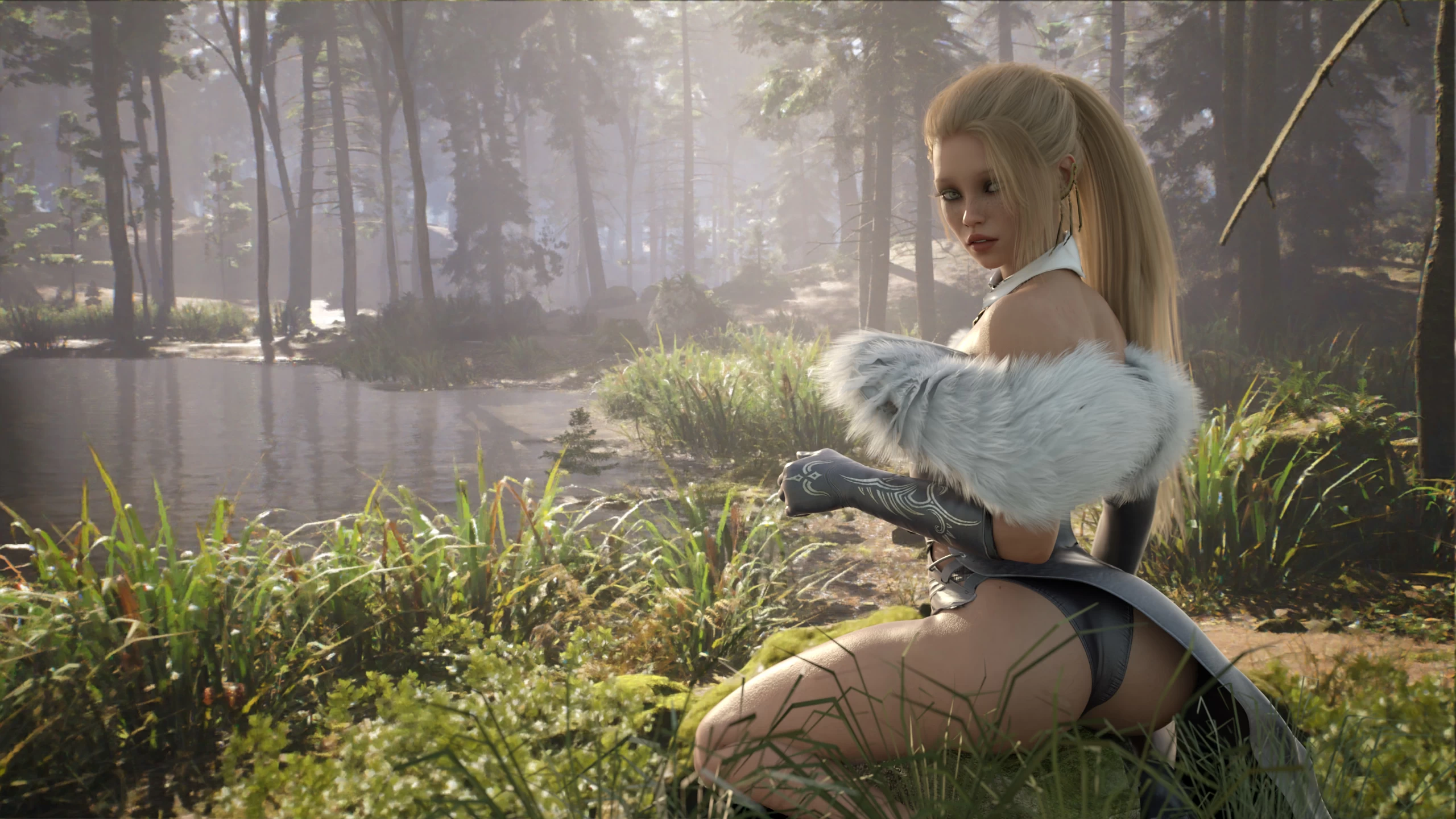 暴风雪0.12外挂精翻汉化版【PC+安卓生肉+欧美SLG/熟女后宫/神级建模+画廊】/SnowStorm【14.1G】