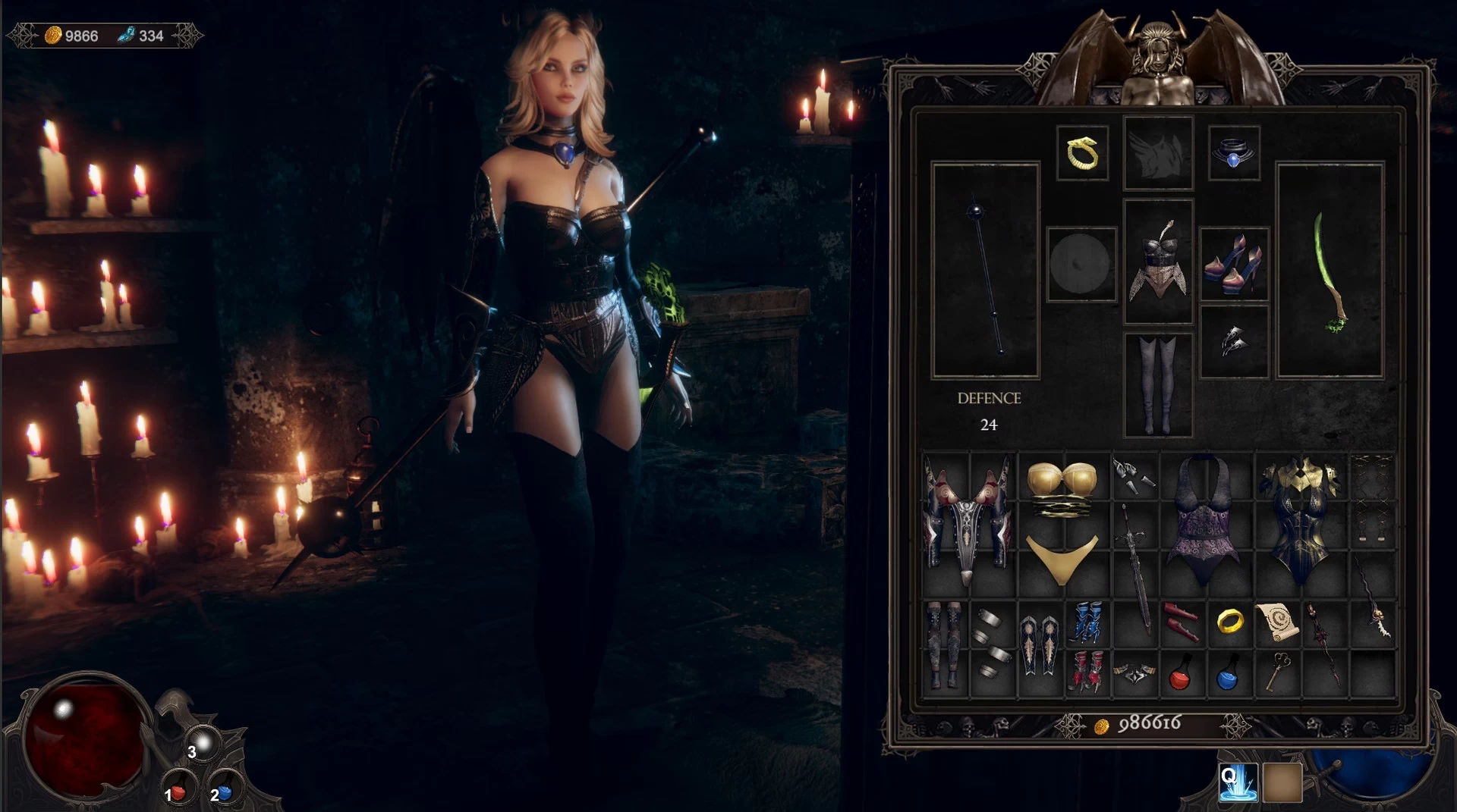 惩戒魅魔0.990+绅士MOD高清重制版【PC+安卓模拟器+3D动作冒险ACT/变装互动】/She Will Punish Them MOD【14.2G】