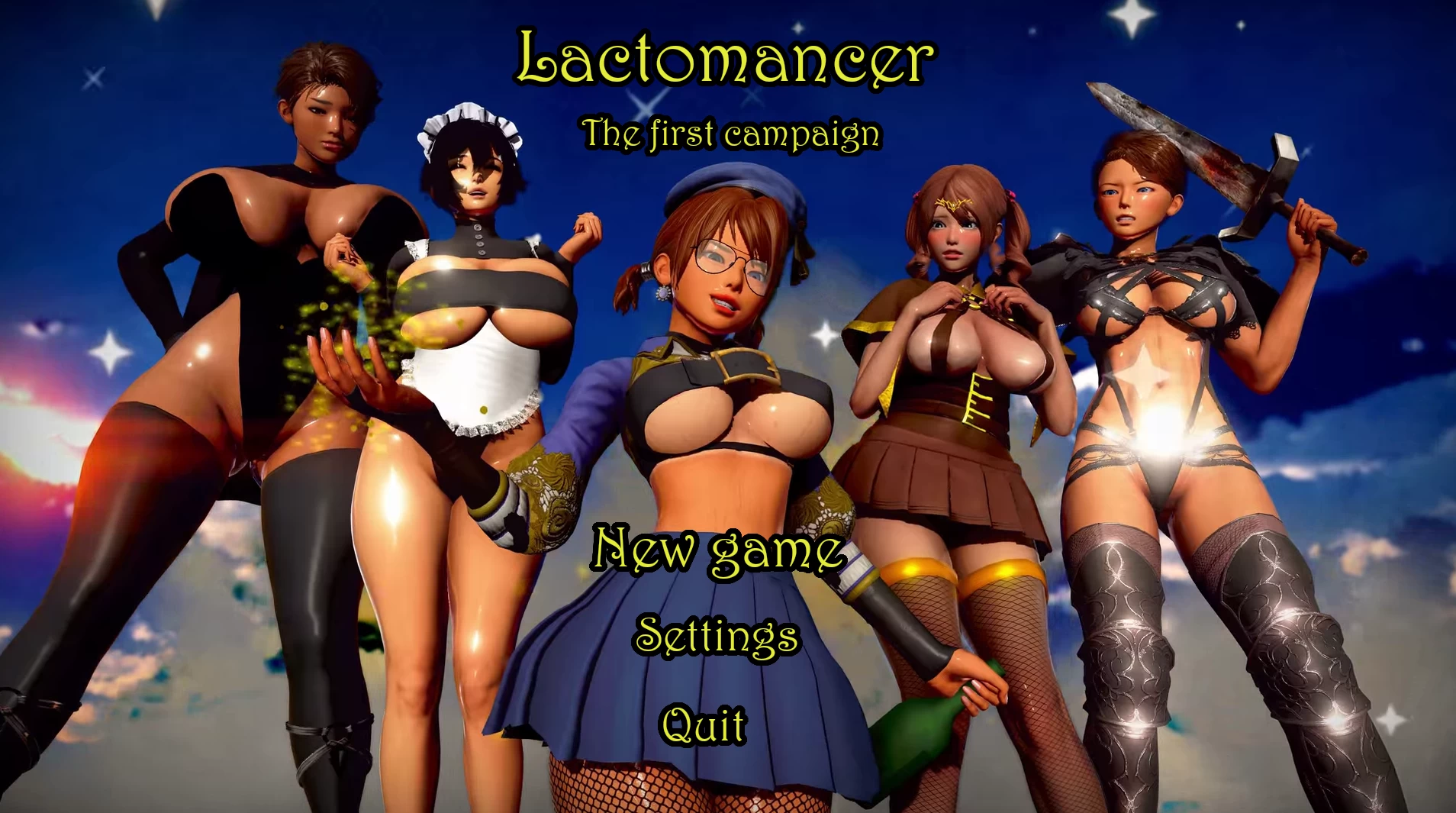 第一场战役1.0外挂精翻汉化版【PC+安卓模拟器+亚洲SLG/巨Ru法师/Q弹】/Lactomancer The First Campaign【4.84G】