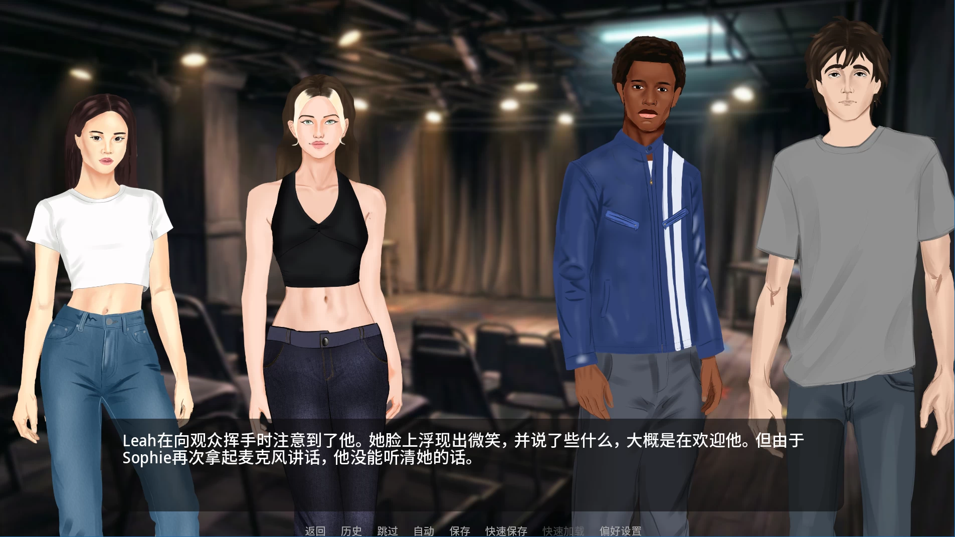聚光灯之外0.02外挂精翻汉化版【PC+安卓模拟器+欧美漫画风SLG】/Beyond The Limelight【1.8G】