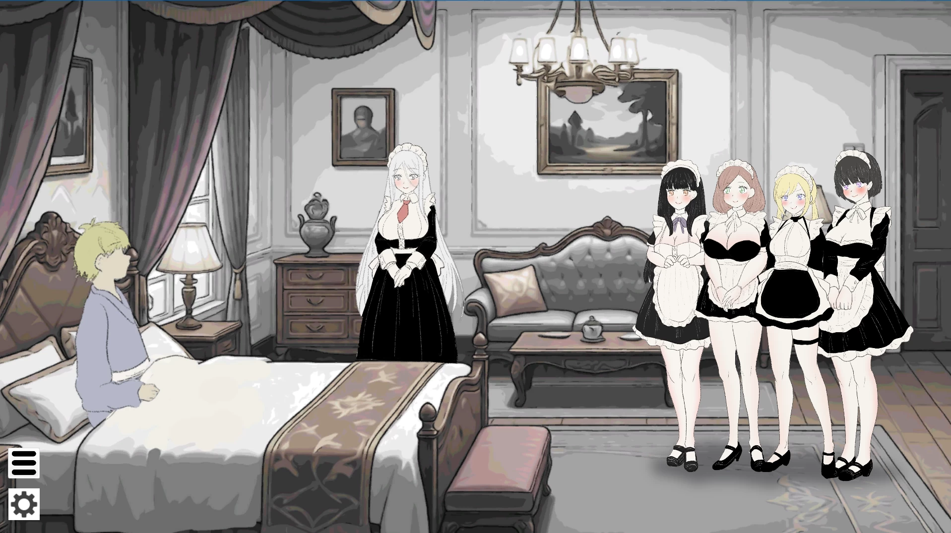 贵族的一天：早上7-8点1.0官方中文版【PC+安卓模拟器+互动调教SLG/女仆】/A Day in the Life of a Noble: 7-8 AM【469M】