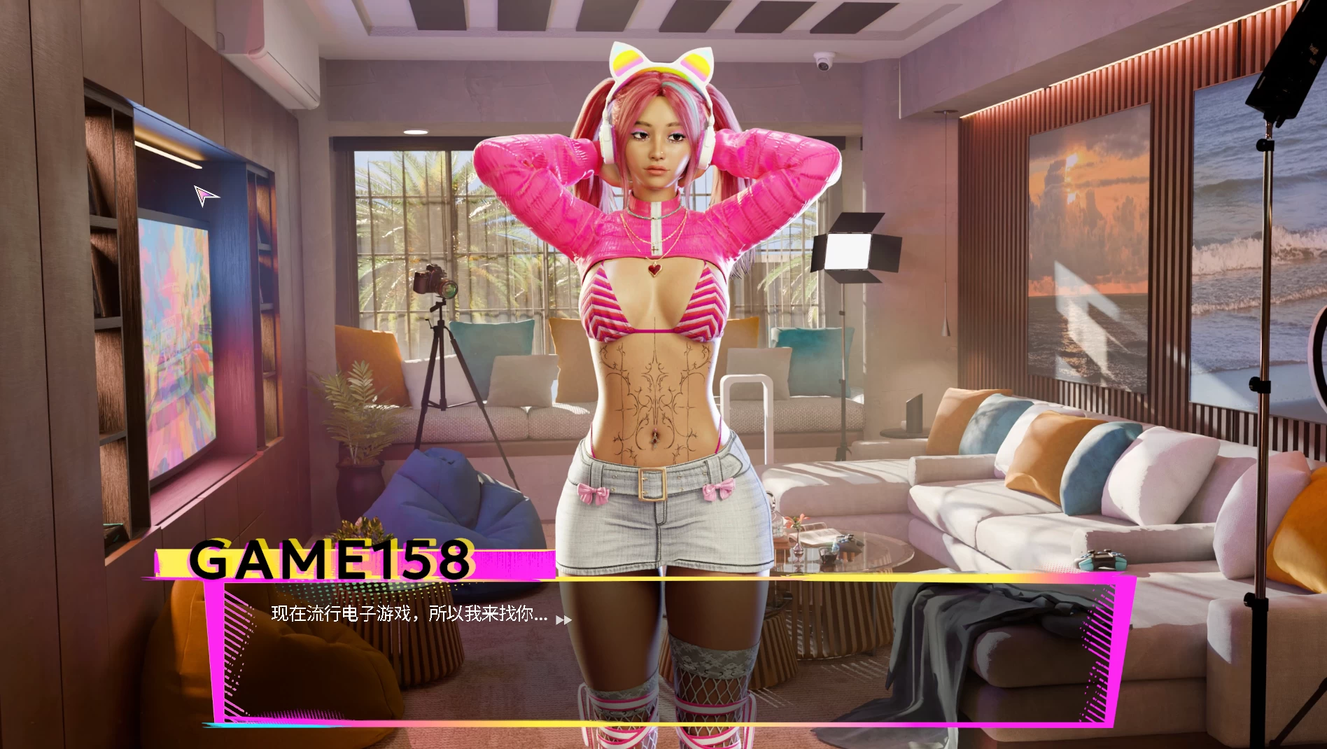 隔壁的伪娘1.0官中步兵版【PC+安卓模拟器+欧美SLG/精品沙盒/扶她】/Femboy Next Door【3.47G】