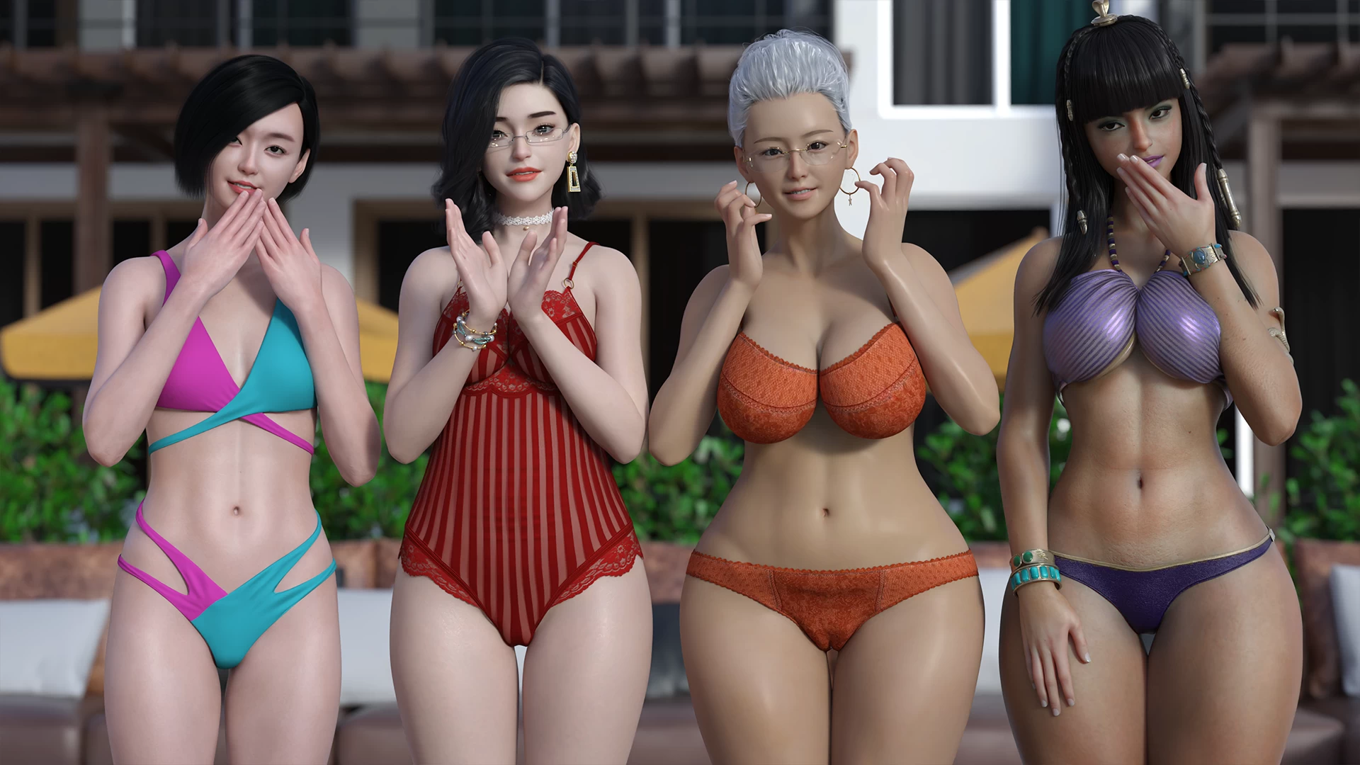 【独家自购】顽皮的幽灵女孩0.15.1外挂精翻赞助版【PC+安卓模拟器+亚洲SLG/幽灵后宫/精品沙盒+画廊全开补丁】/ Cheeky Ghost Girl【3.34G】