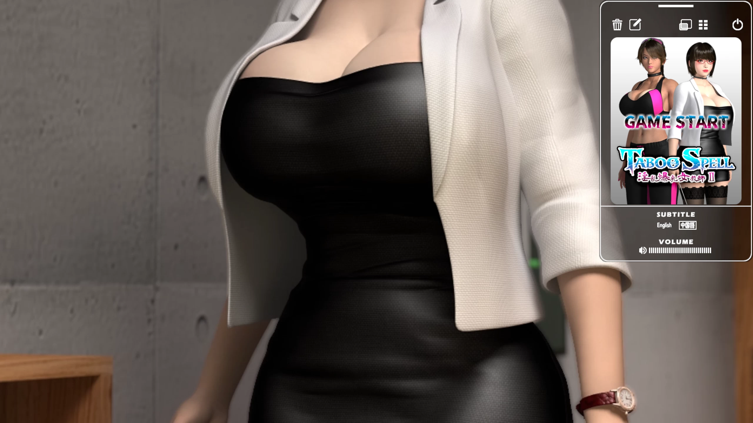 禁忌咒语:银荡丰满的女教师II官方中文版【PC+安卓模拟器+3D互动SLG/沙盒/调教】/Taboo Spell: Lewd Busty Teacher II【5.62G】