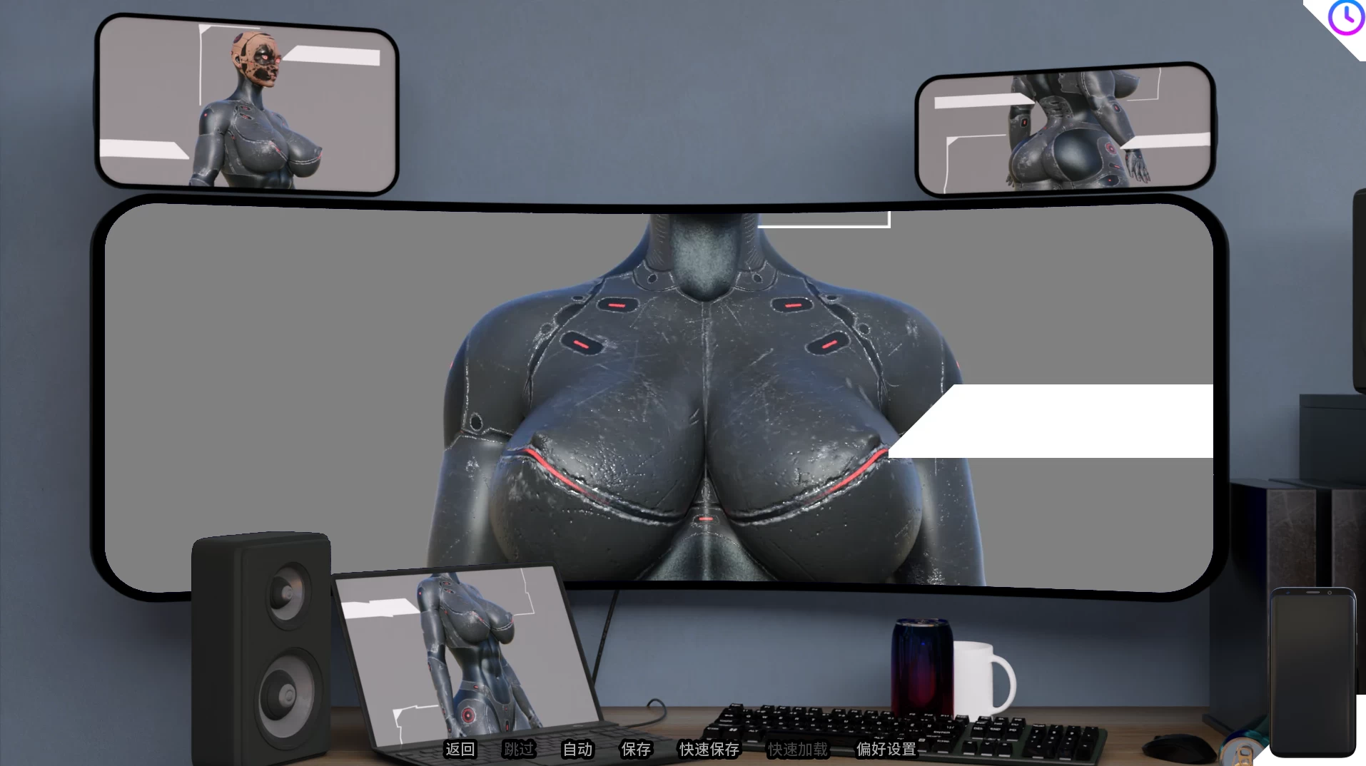 X爱机器人II:重新校准【PC+安卓模拟器+欧美SLG/后宫/科幻】/Sexbot II Recalibrated【4.33G】