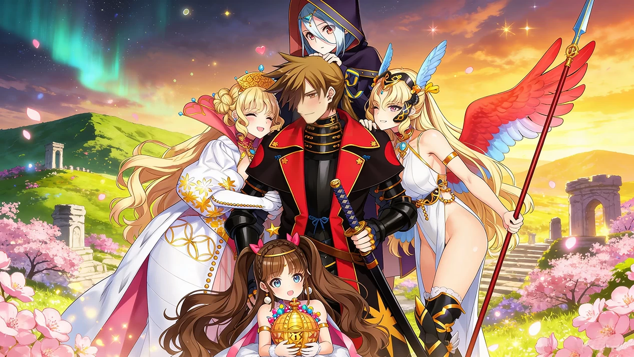 英雄战姬GOLD_1.5魔改最终版【PC+安卓模拟器+亚洲SLG/日系ADV】/Eiyu Senki Gold – A New Conquest【8.4G】
