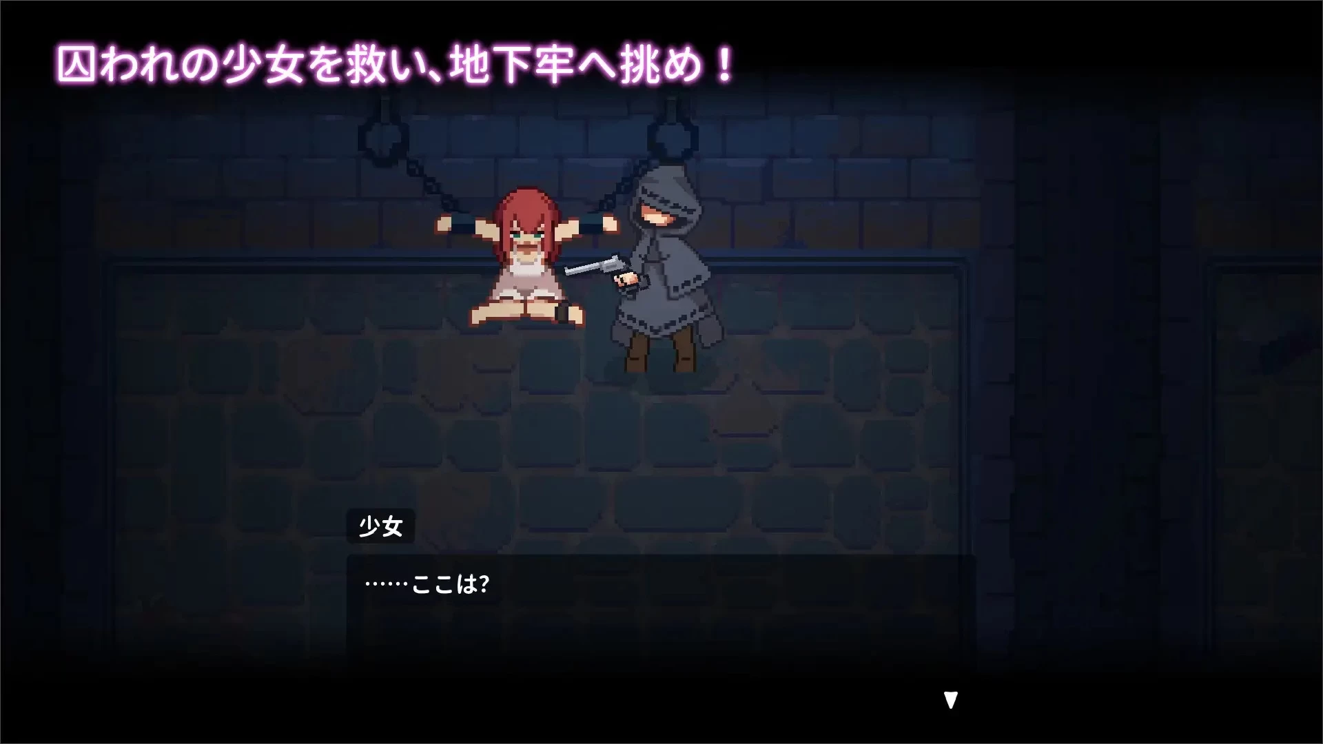 被囚禁的莉莉1.0官中步兵版【PC+安卓模拟器+动作ACT/像素风】/囚 われのリリ/Captive Lili【500M】