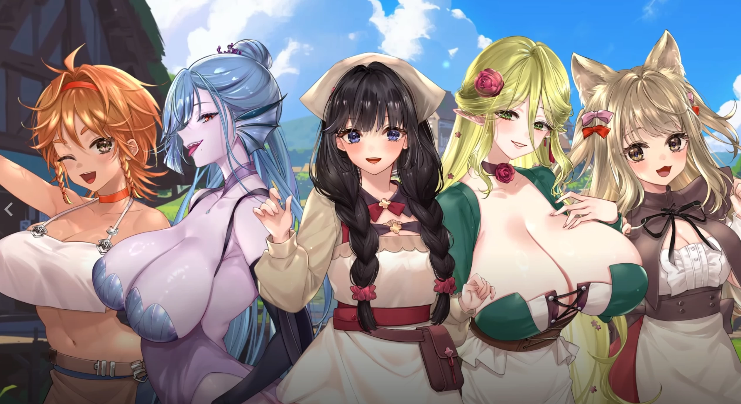 【独家自购】冒险途中全员告白1.0官中步兵版【PC+安卓模拟器+日系RPG/精品沙盒】/Love Confessions on the Adventure【5.4G】