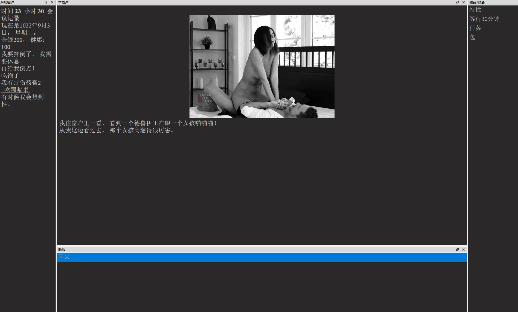 【自购】齐雷尔1.4.1外挂精翻汉化版【PC+欧美真人SLG/QSP精品沙盒】/Zireael【6.16G】