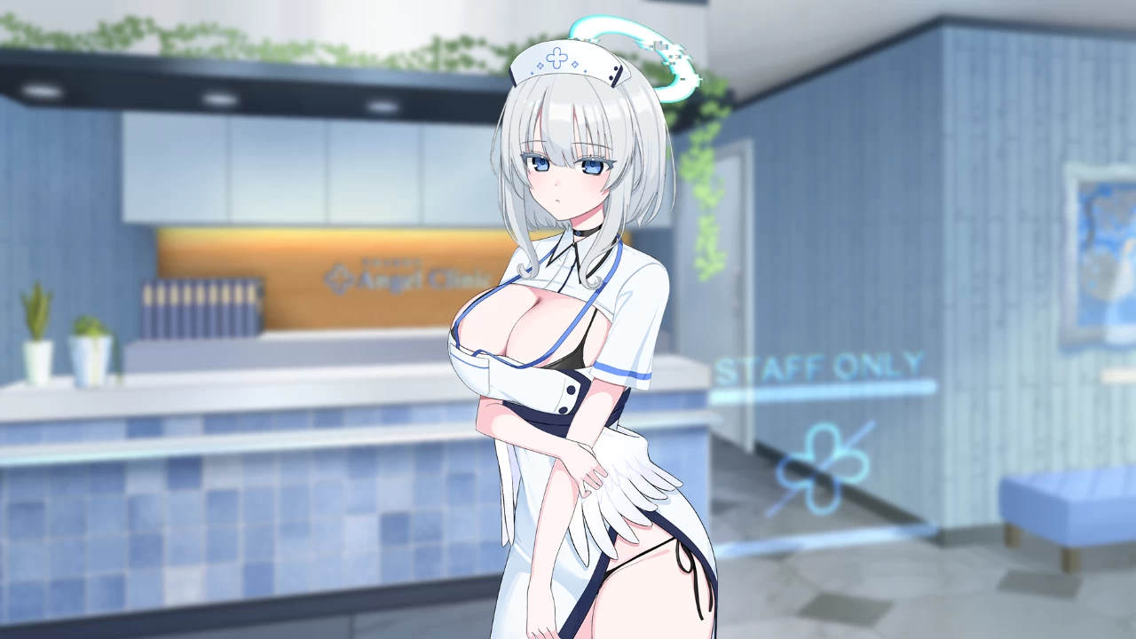 天使早泄治疗诊所1.0外挂精翻正式版【PC+安卓模拟器+互动调教SLG】/天使の早漏治療クリニック【2.46G】
