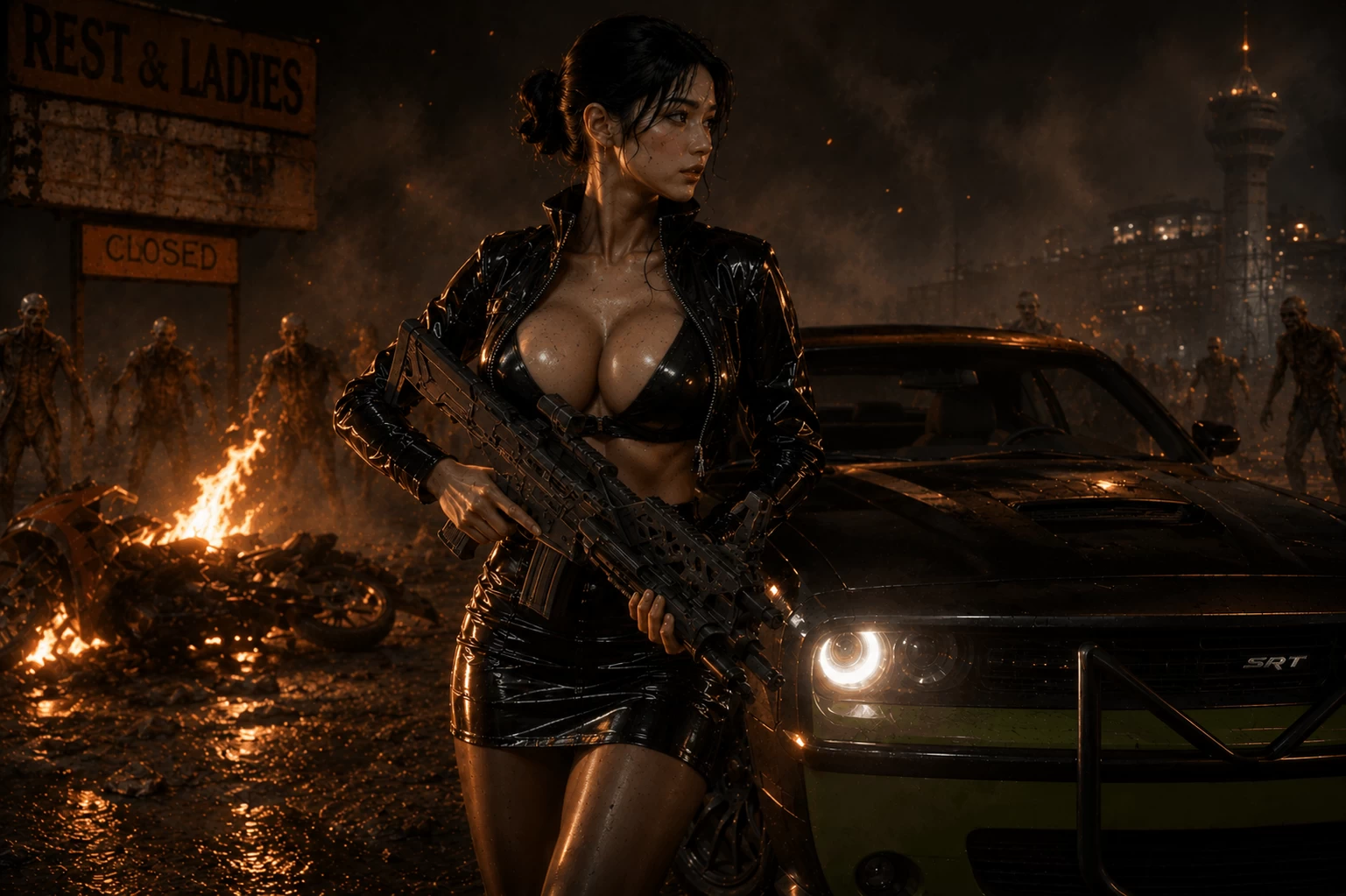 丧尸女王1.2 Steam官中步兵版【PC+安卓模拟器+3D动作ACT/异种J/僵尸互动】/Zombie Queen【4.67G】