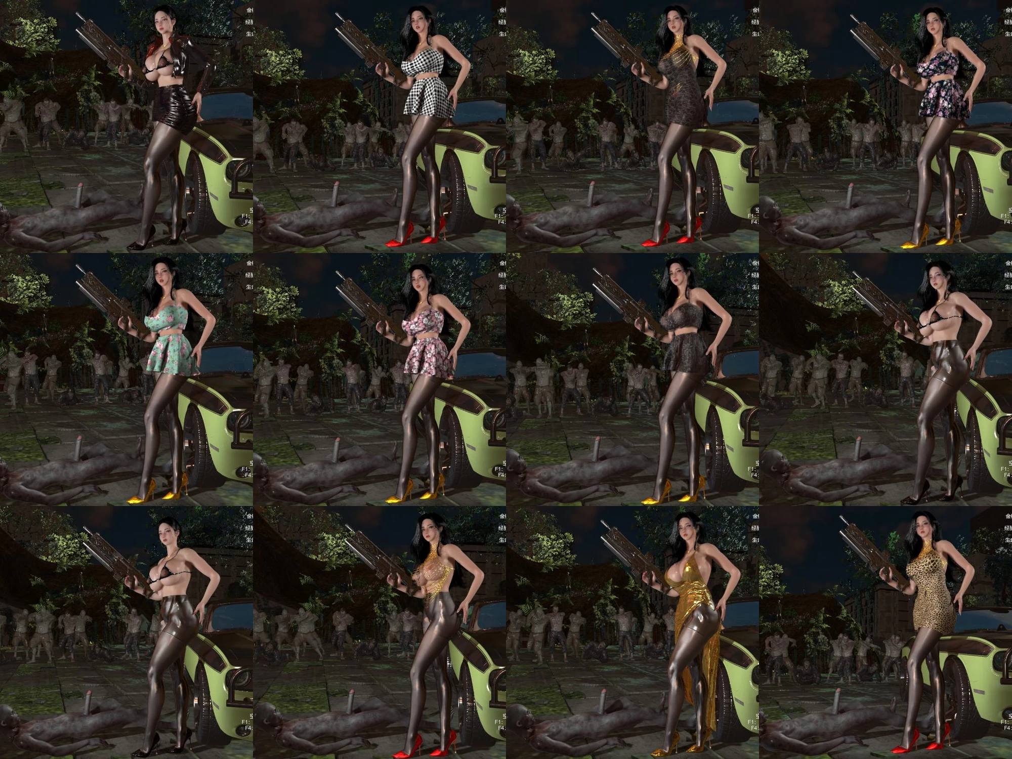 丧尸女王1.2 Steam官中步兵版【PC+安卓模拟器+3D动作ACT/异种J/僵尸互动】/Zombie Queen【4.67G】