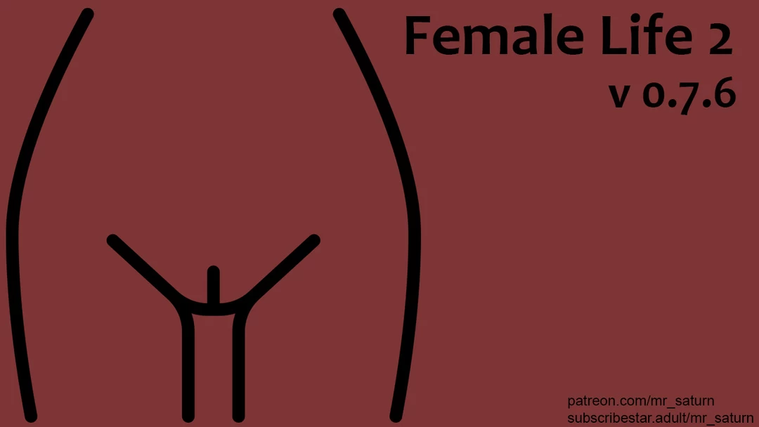 【自购】女性人生2_0.7.6外挂精翻汉化版【PC+欧美真人SLG+神级建模/QSP精品沙盒】/Female Life 2【14.7G】
