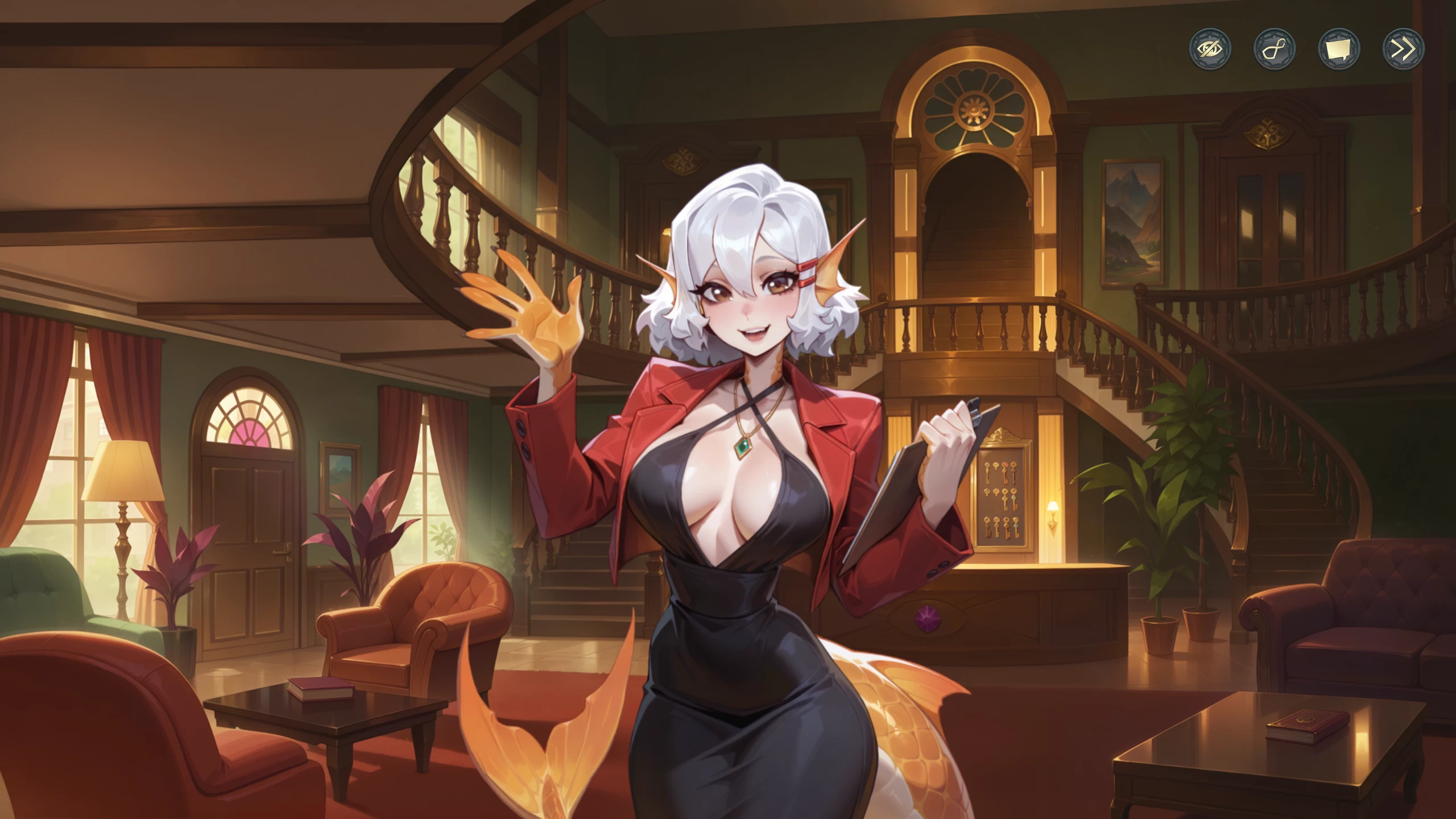 神秘酒店1.0.1官中步兵版【PC+安卓模拟器+模拟经营SLG/魔物娘/精品沙盒/全动态】/Hotel Tales【6.57G】
