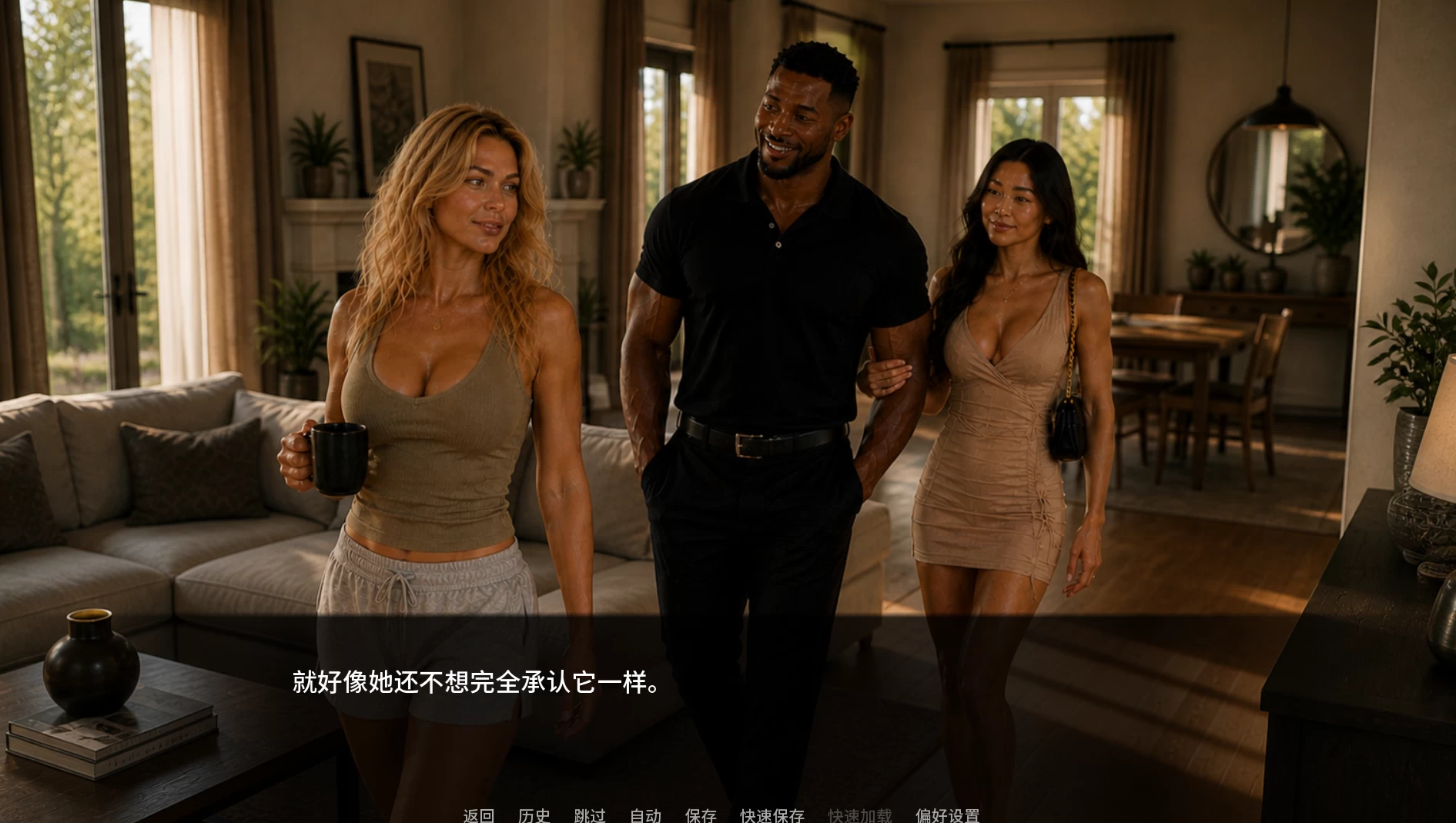 妻子的秘密1.0外挂精翻汉化版【PC+安卓模拟器+欧美真人SLG/NTR】/The Wife Secret【2.5G】