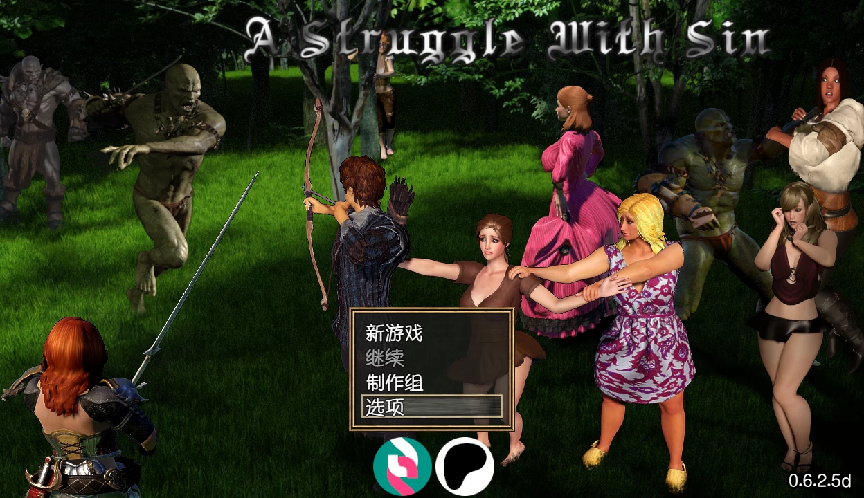 【自购】原罪之战0.6.2.5d外挂精翻汉化版【PC+安卓模拟器+3D欧美RPG/冒险/动态/战斗/神作+攻略】/与罪抗争/A Struggle with Sin【5.5G】