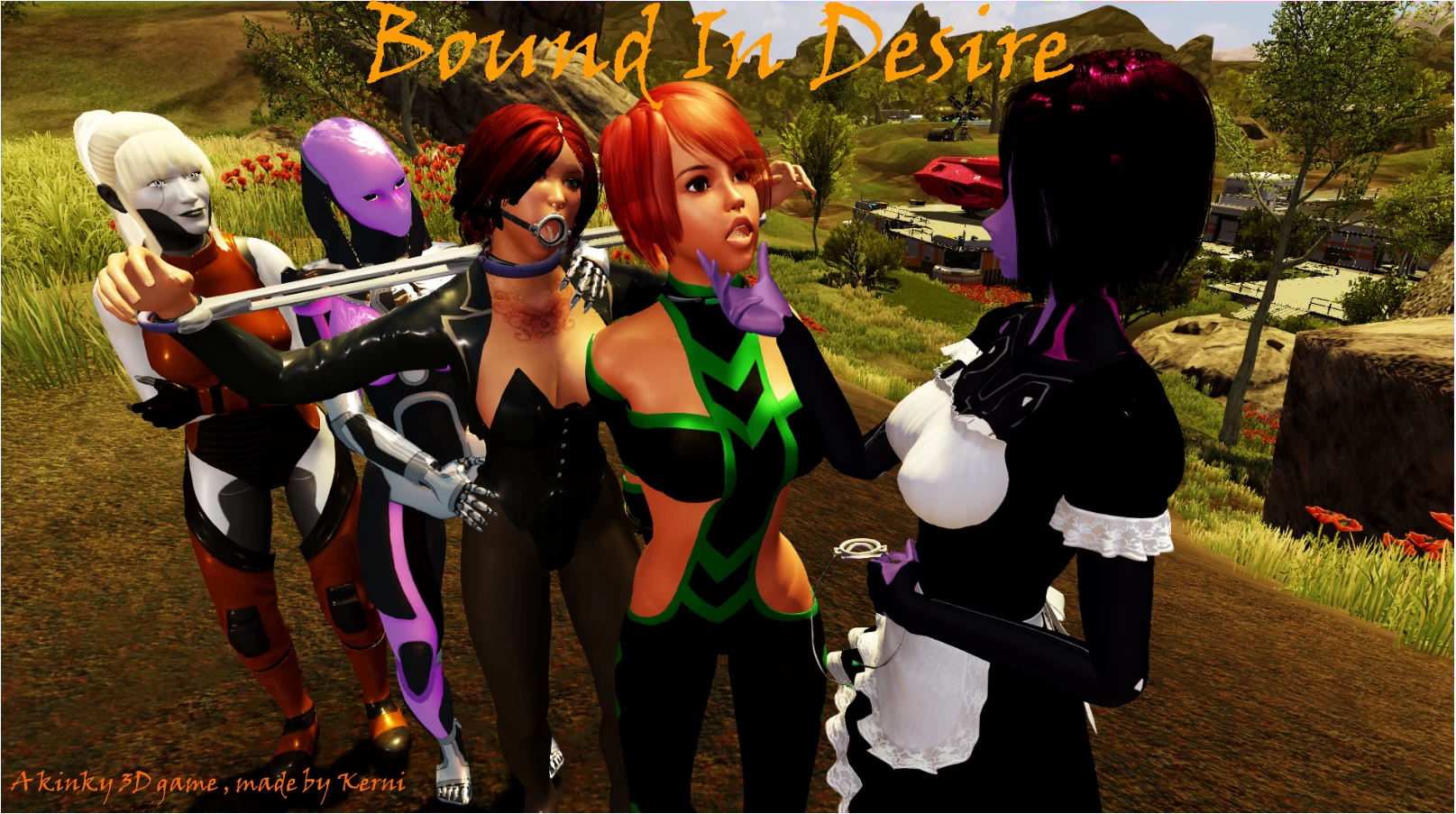 欲望束缚0.48外挂精翻汉化版【PC+安卓模拟器+3D互动SLG】/Bound in Desire【18.3G】